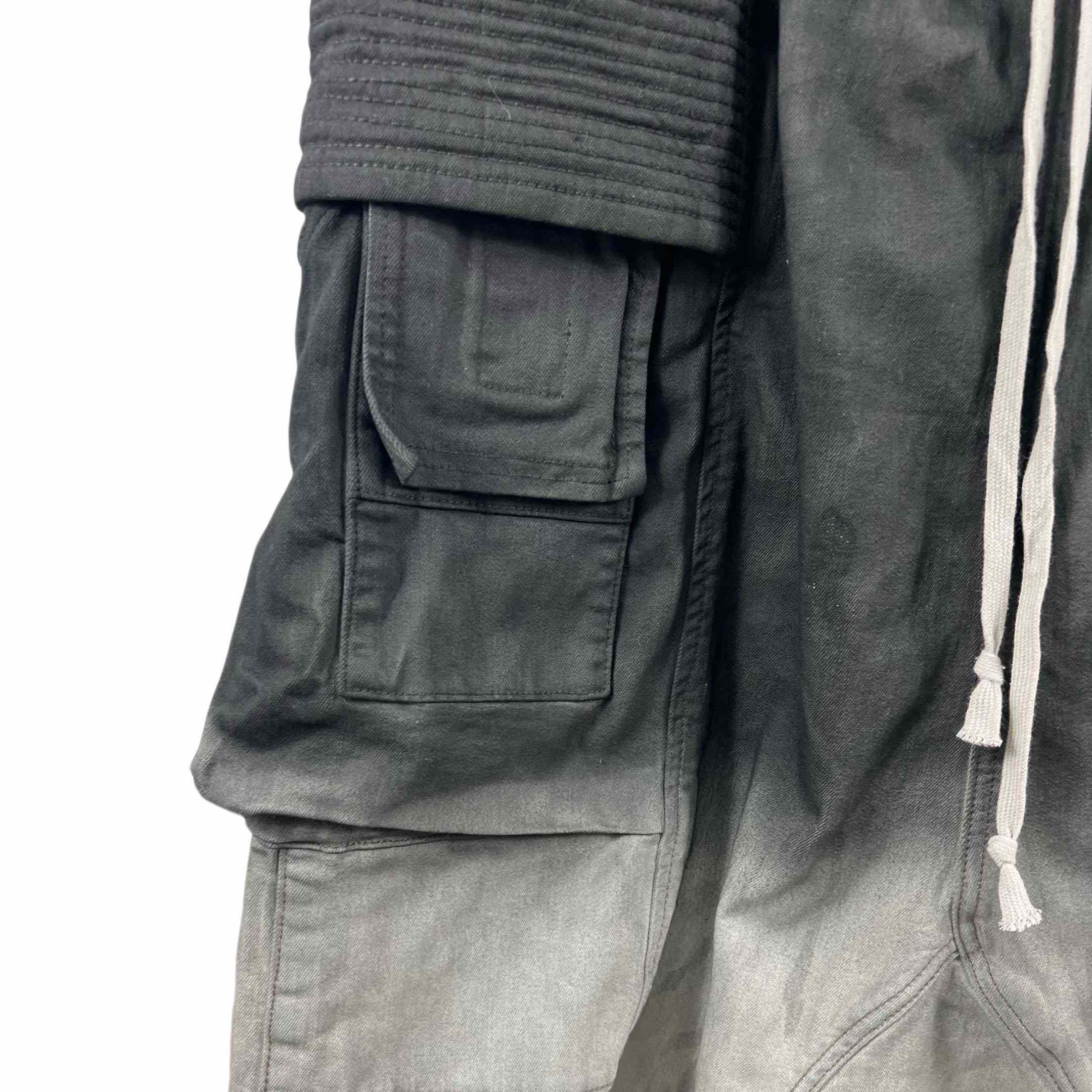 Rick Owens Creatch Degradé Cargo Shorts - 