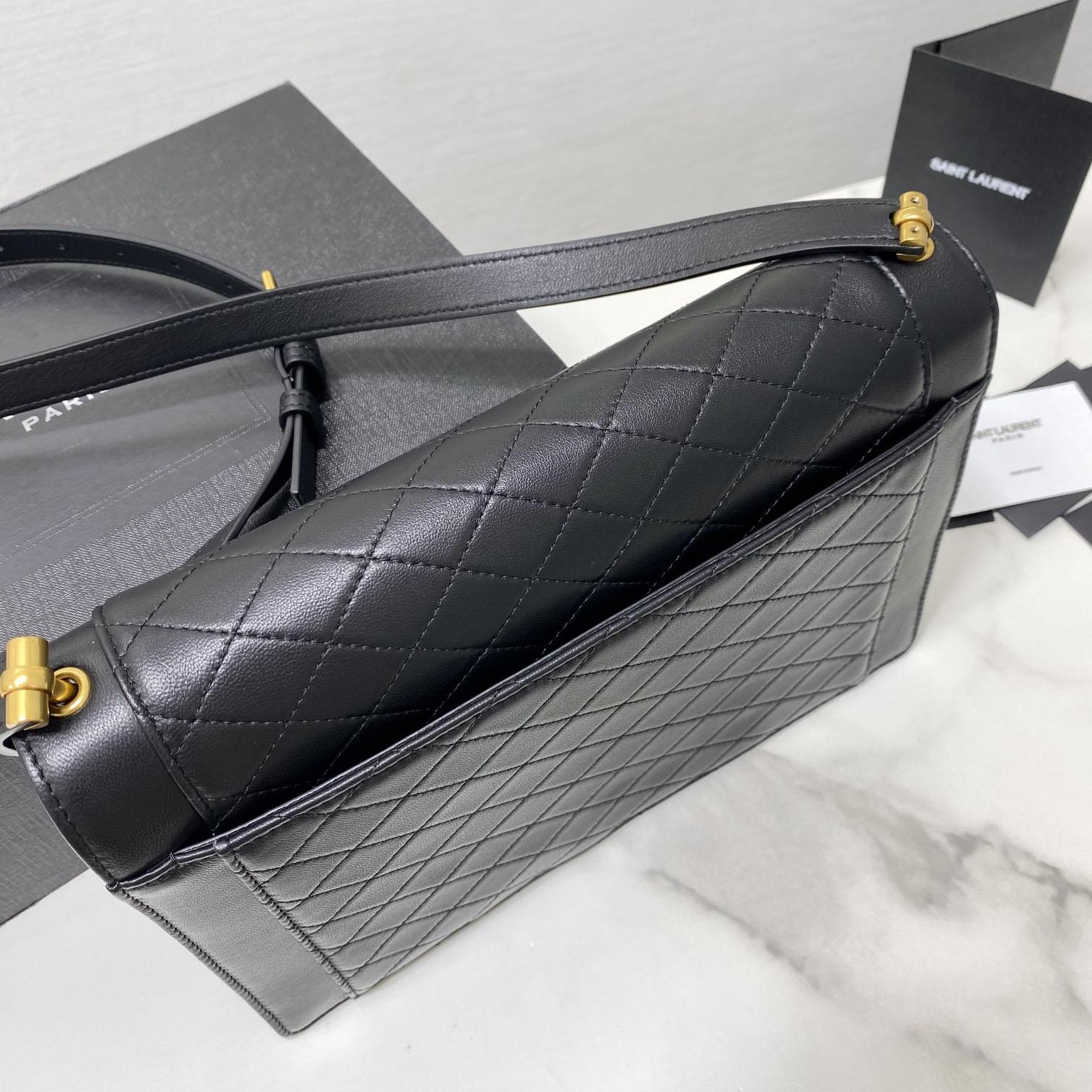 Saint Laurent Leather Crossbody Bag  ( 26x18x5cm) - 