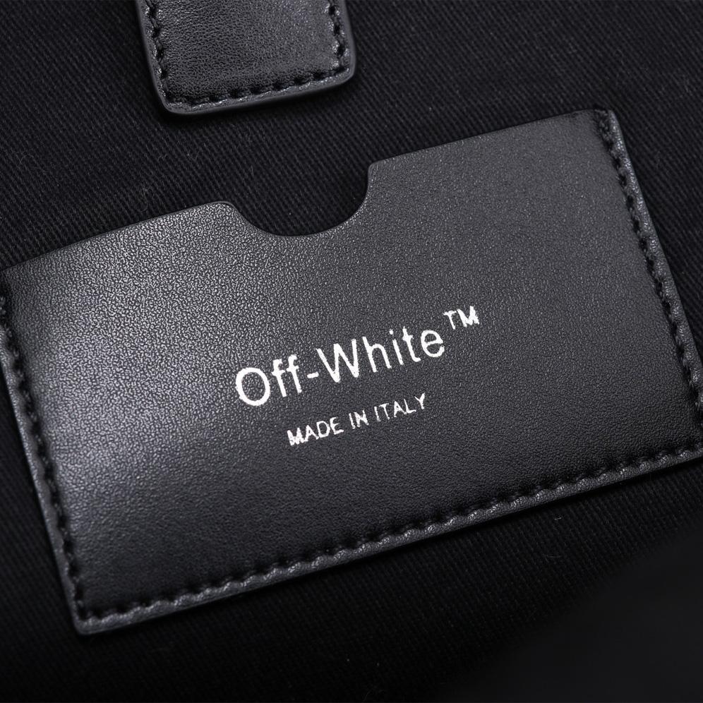 Off White Quote Nylon Backpack  （31×13×47.5cm） - 