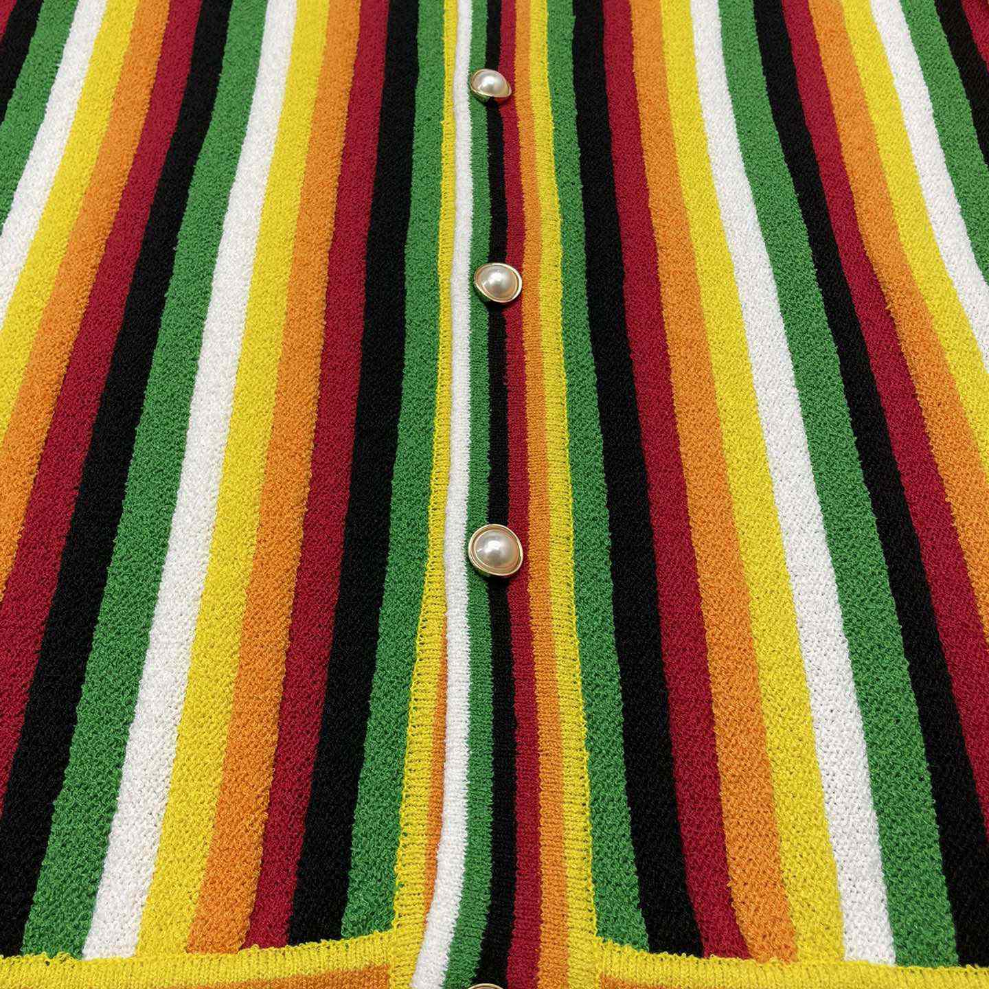 Casablanca Striped Towelling Shirt     D0041 - 