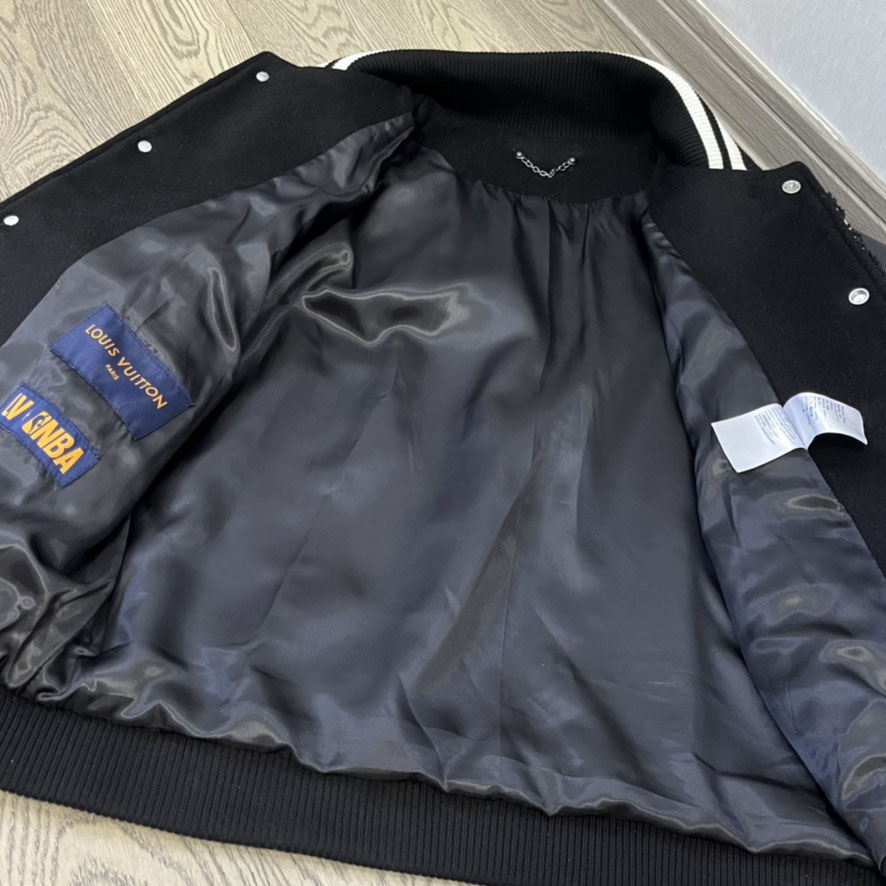 Louis Vuitton x NBA Leather Basketball Jacket - 