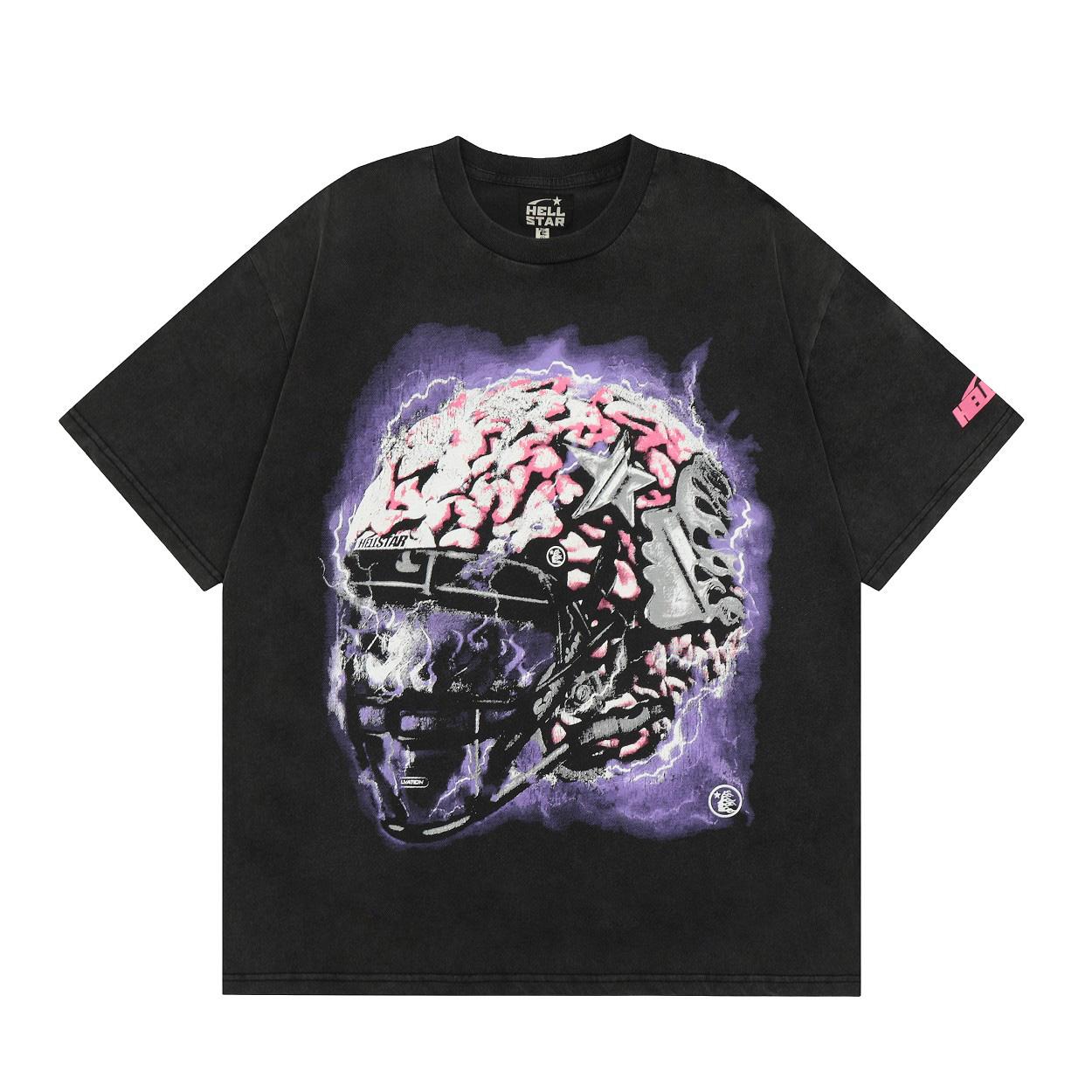 Hellstar Helmet Short Sleeve Tee - 