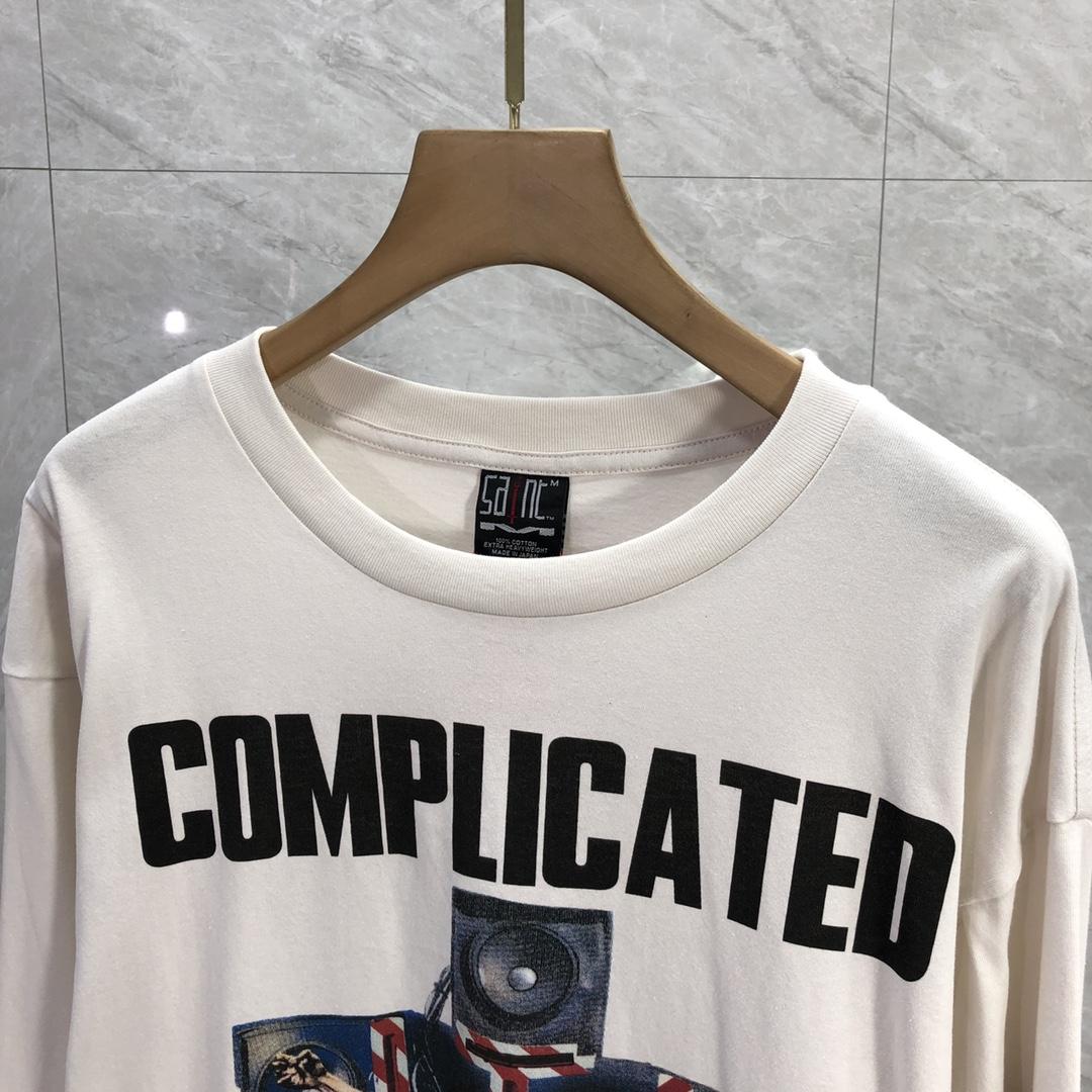 Saint Michael Complicated Long Sleeve Tee - 
