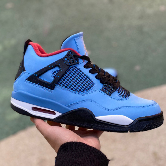 Air Jordan 4 x Travis Scott Cactus Sneaker  308497-406 - 