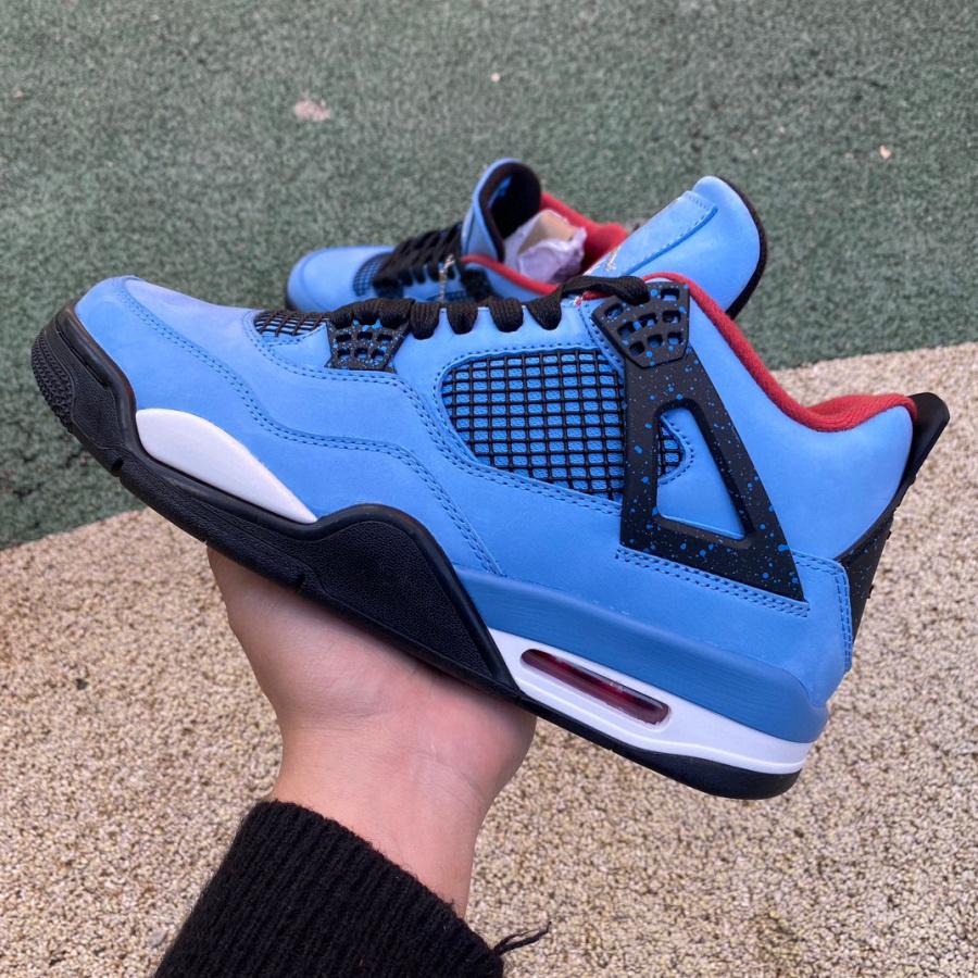 Air Jordan 4 x Travis Scott Cactus Sneaker  308497-406 - 