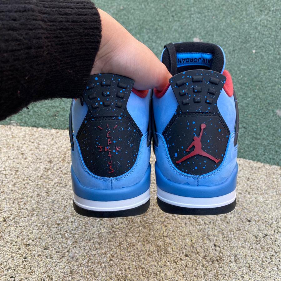 Air Jordan 4 x Travis Scott Cactus Sneaker  308497-406 - 