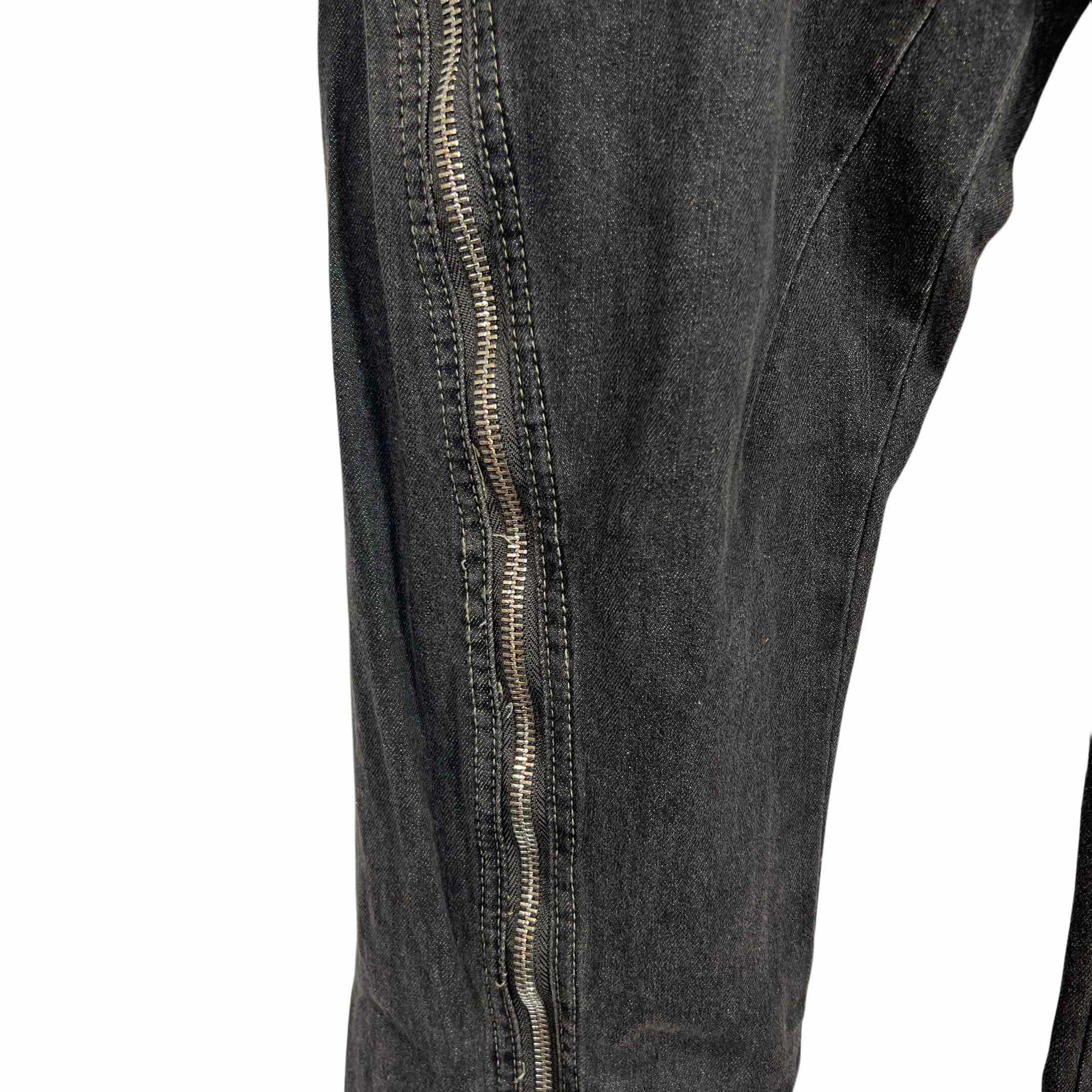 Rick Owens Zip-Detail Bolan Banana Slim Jeans - 