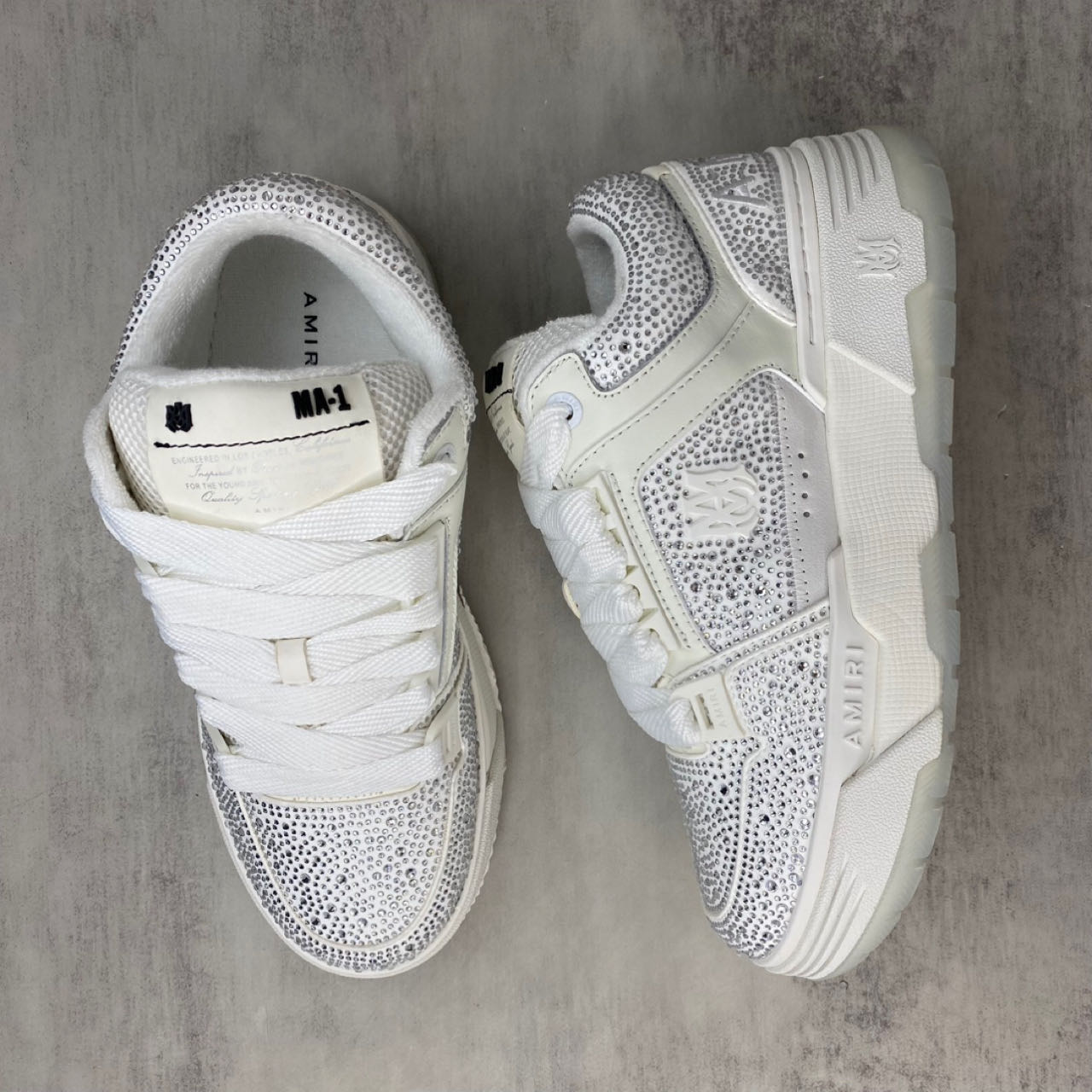 Amiri Crystal Ma-1 Sneakers - 