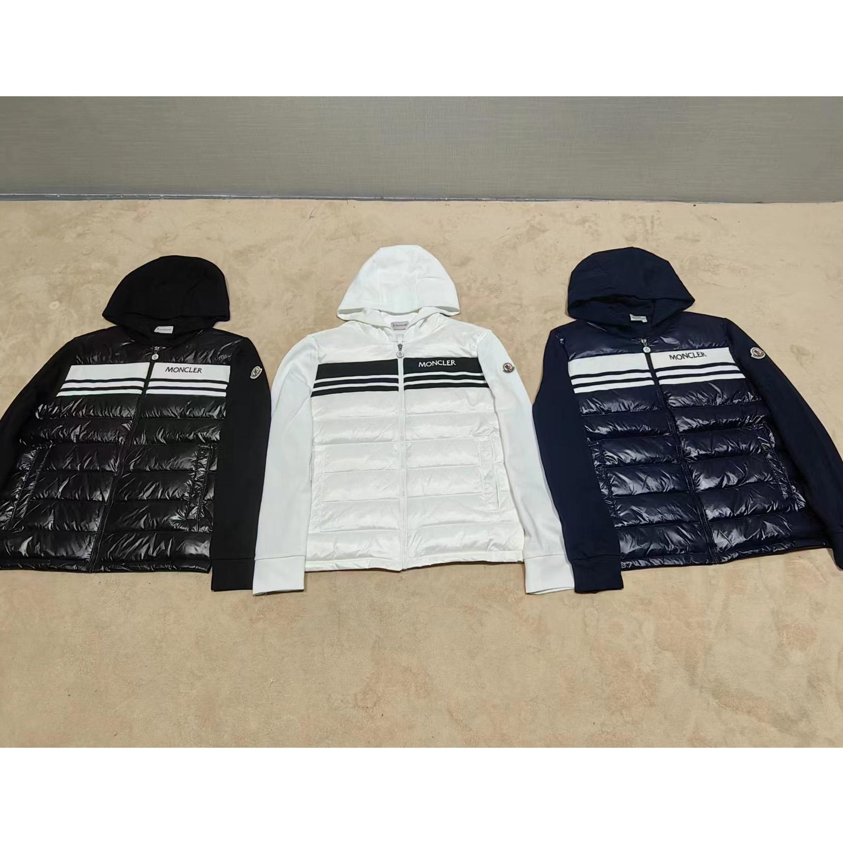 Moncler Zip Hooded Padded Cardigan - 