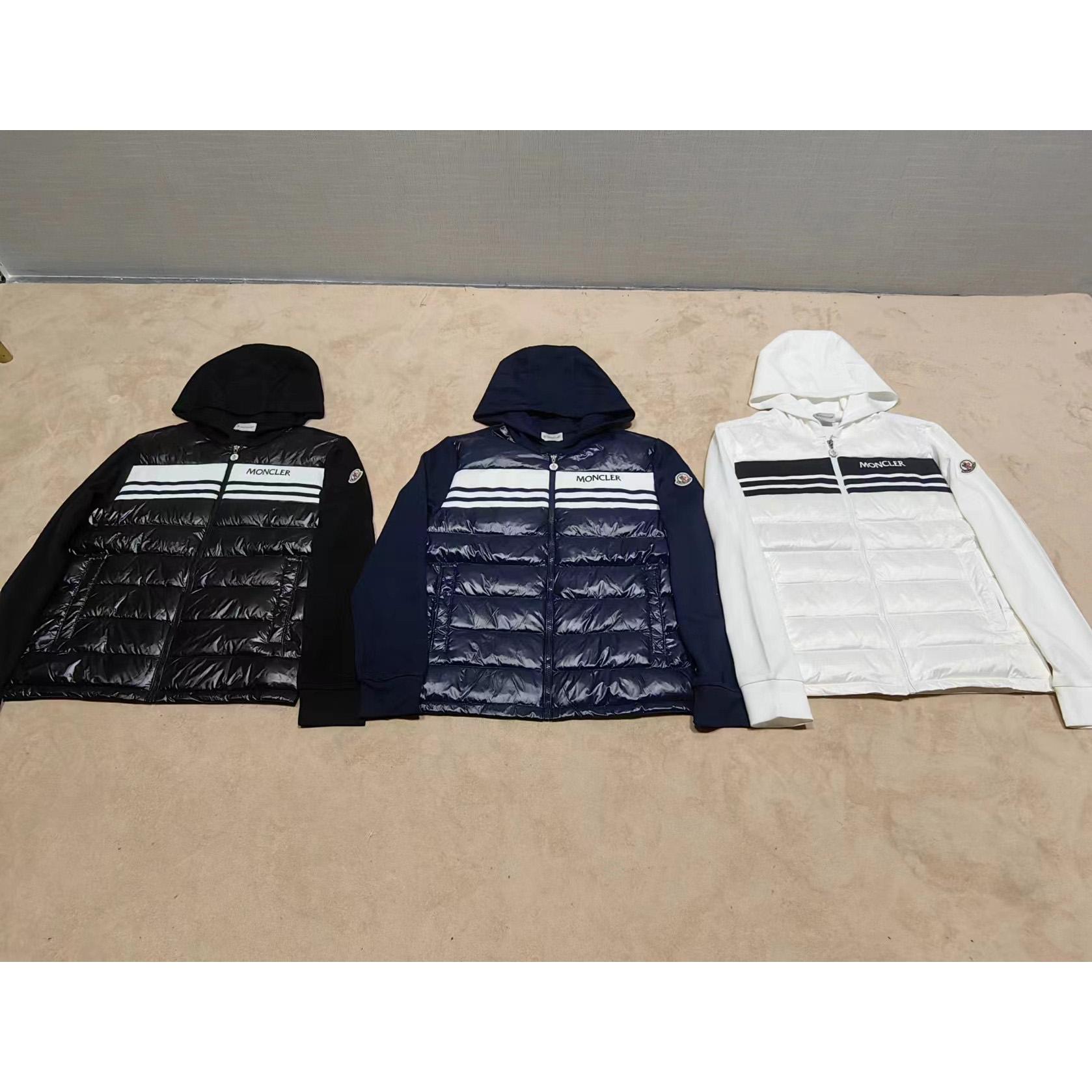 Moncler Zip Hooded Padded Cardigan - 