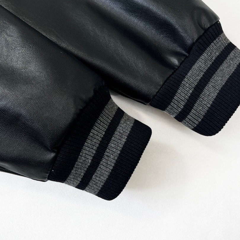 Tiffany And Co Nike Black Varsity Bomber Jacket - 