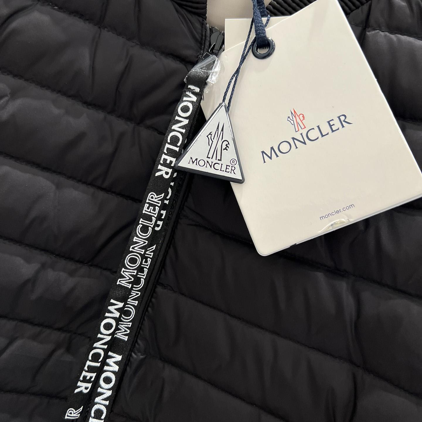 Moncler Blenca Black Puffer Jacket - 