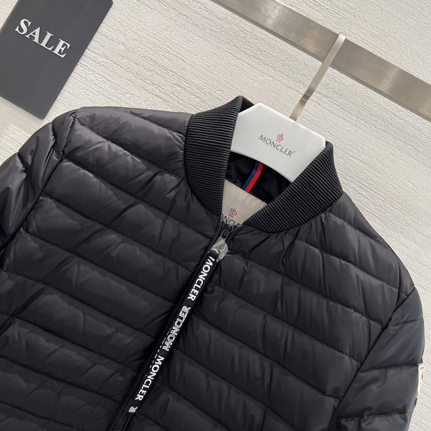 Moncler Blenca Black Puffer Jacket - 