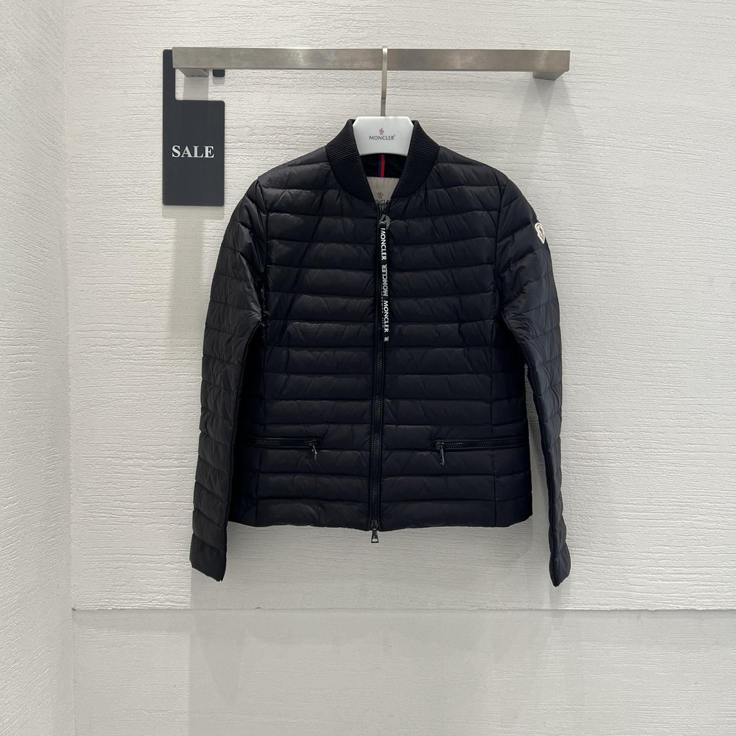 Moncler Blenca Black Puffer Jacket - 