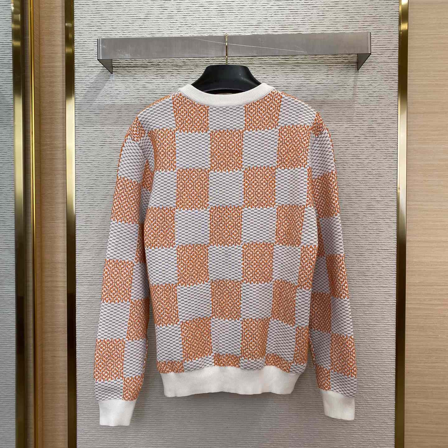 Louis Vuitton Damier Jacquard Cotton Pullover - 