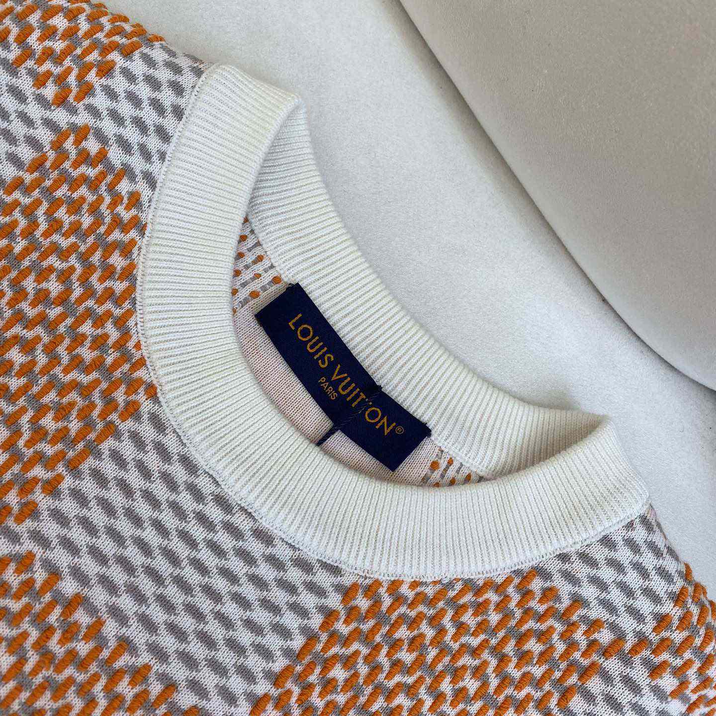 Louis Vuitton Damier Jacquard Cotton Pullover - 