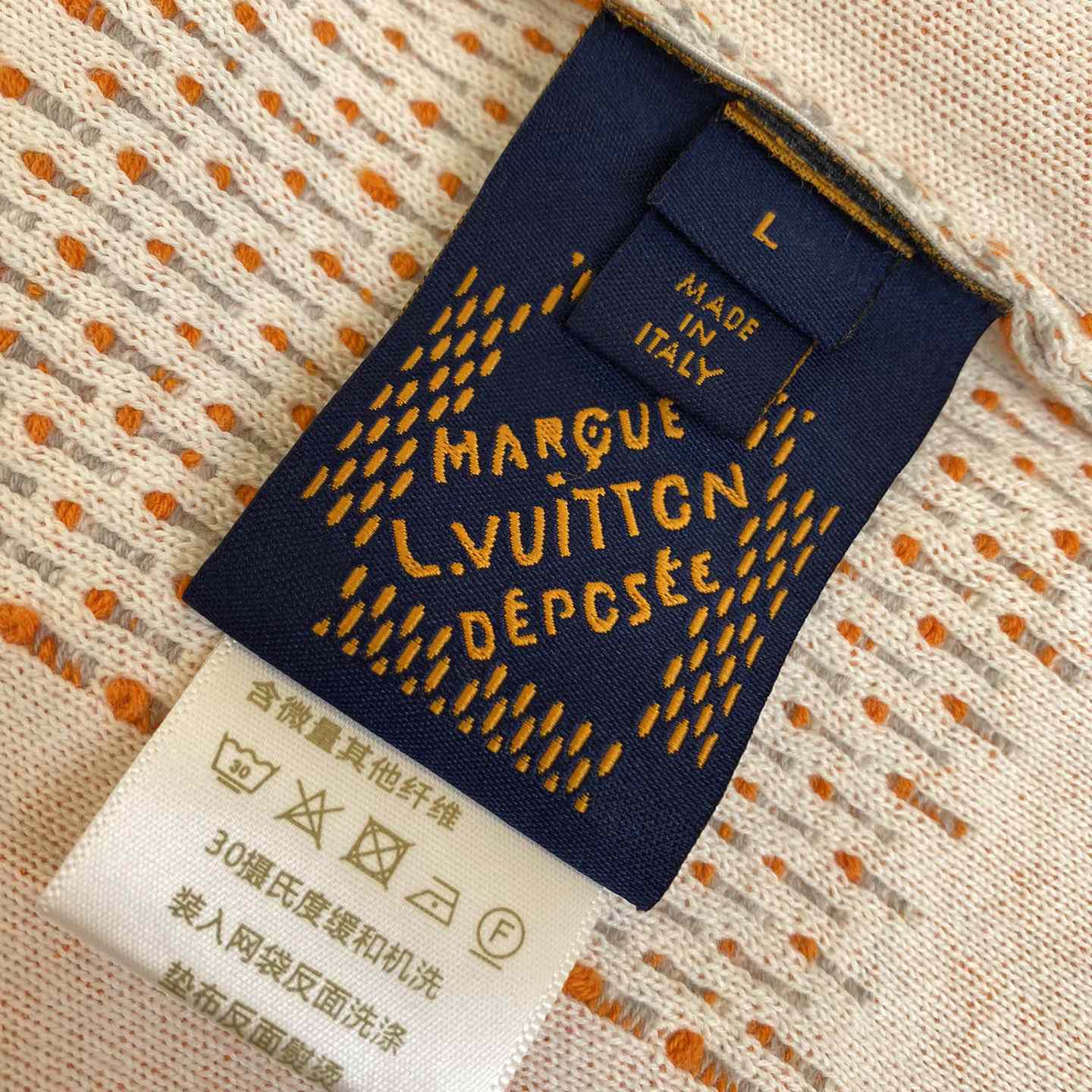 Louis Vuitton Damier Jacquard Cotton Pullover - 