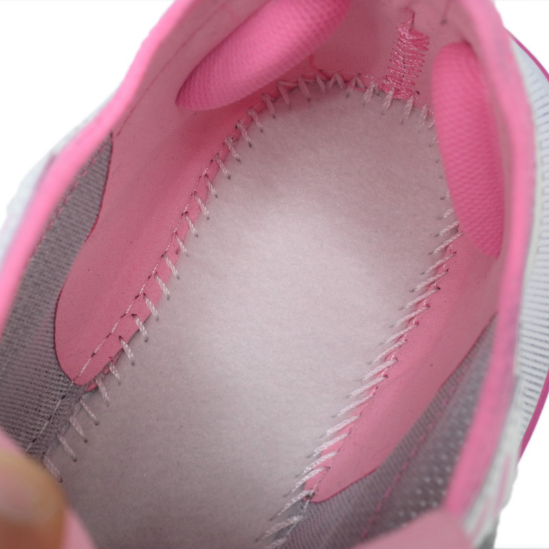 Balenciaga Circuit Sneaker In Grey, White And Pink - 
