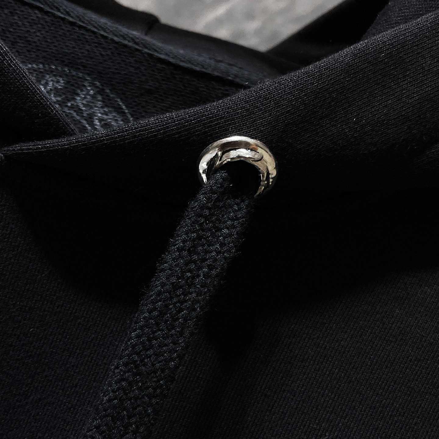 Chrome Hearts Chomper Black Hoodie - 