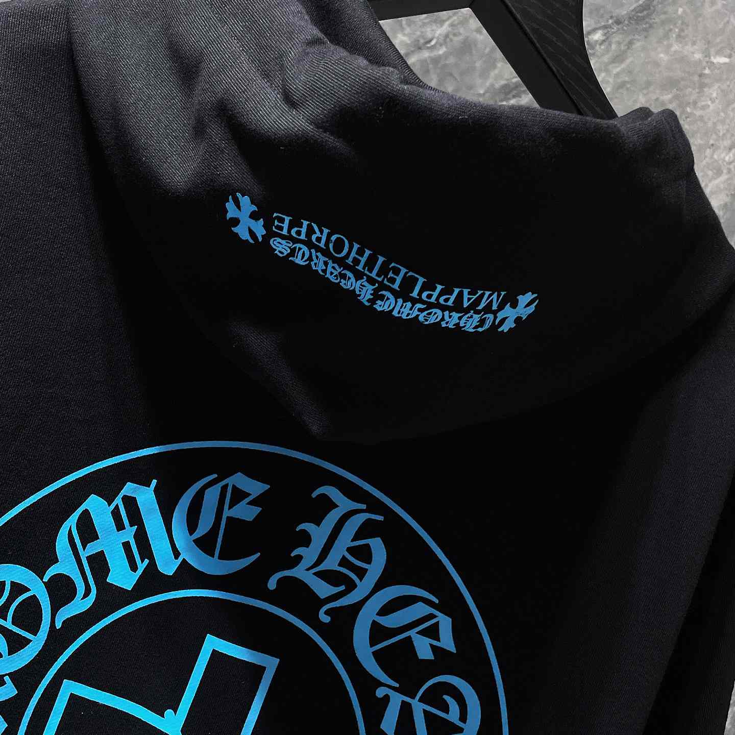 Chrome Hearts Chomper Black Hoodie - 