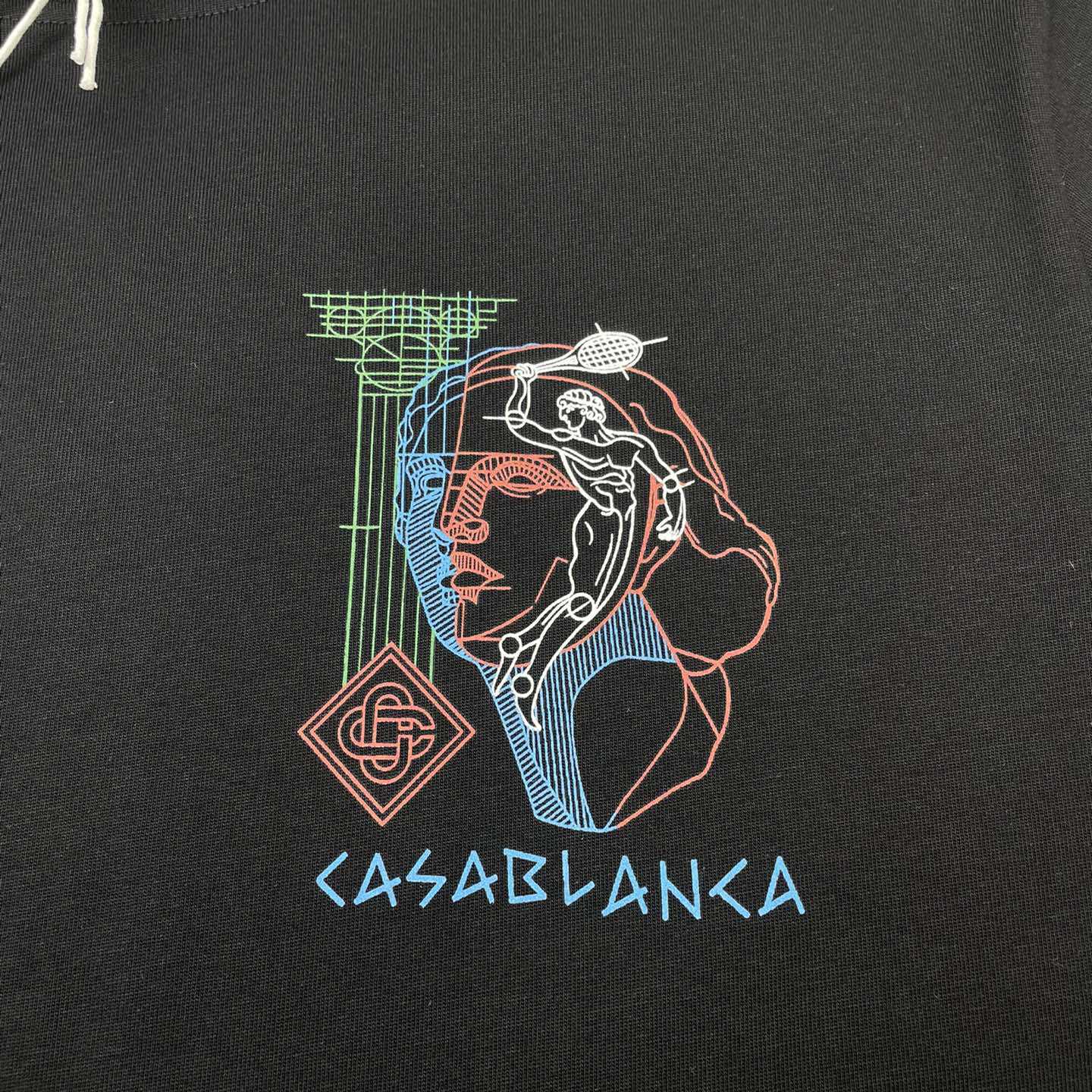 Casablanca Tennis Play In Progress T-shirt   C901 - 