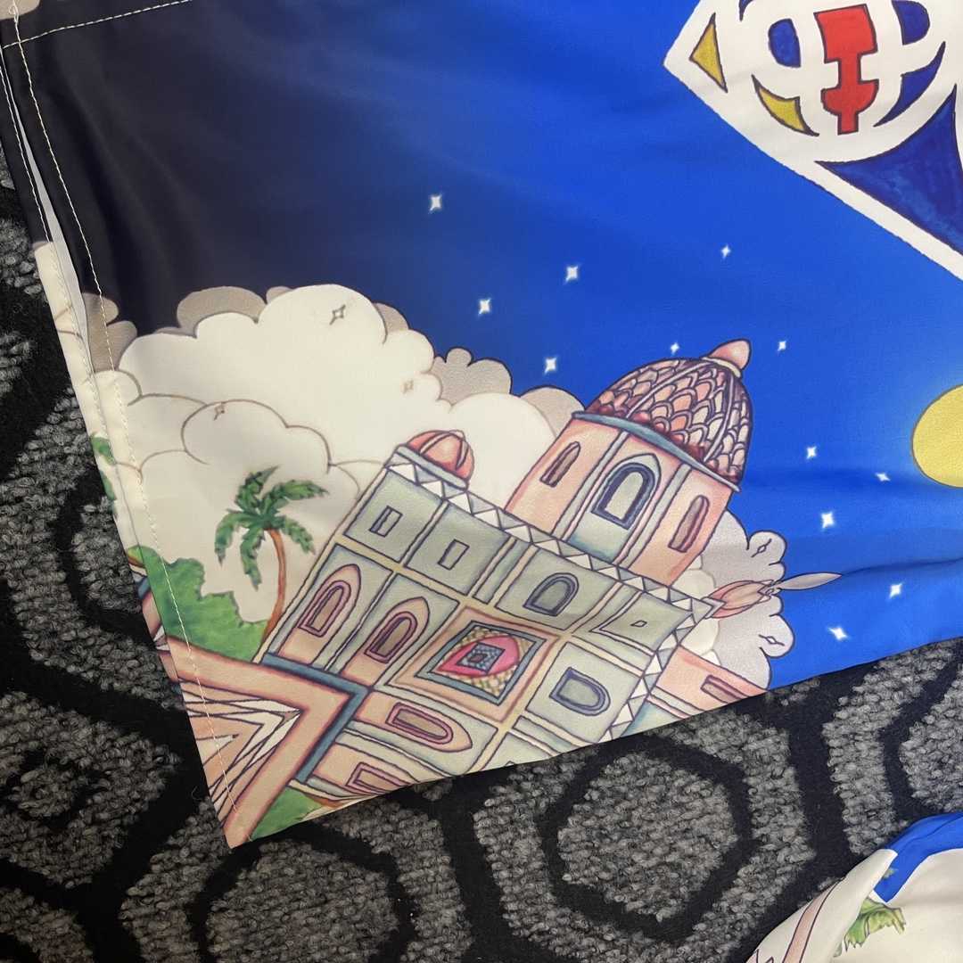 Casablanca Le Dimension Illustration Style-print Shirt - 