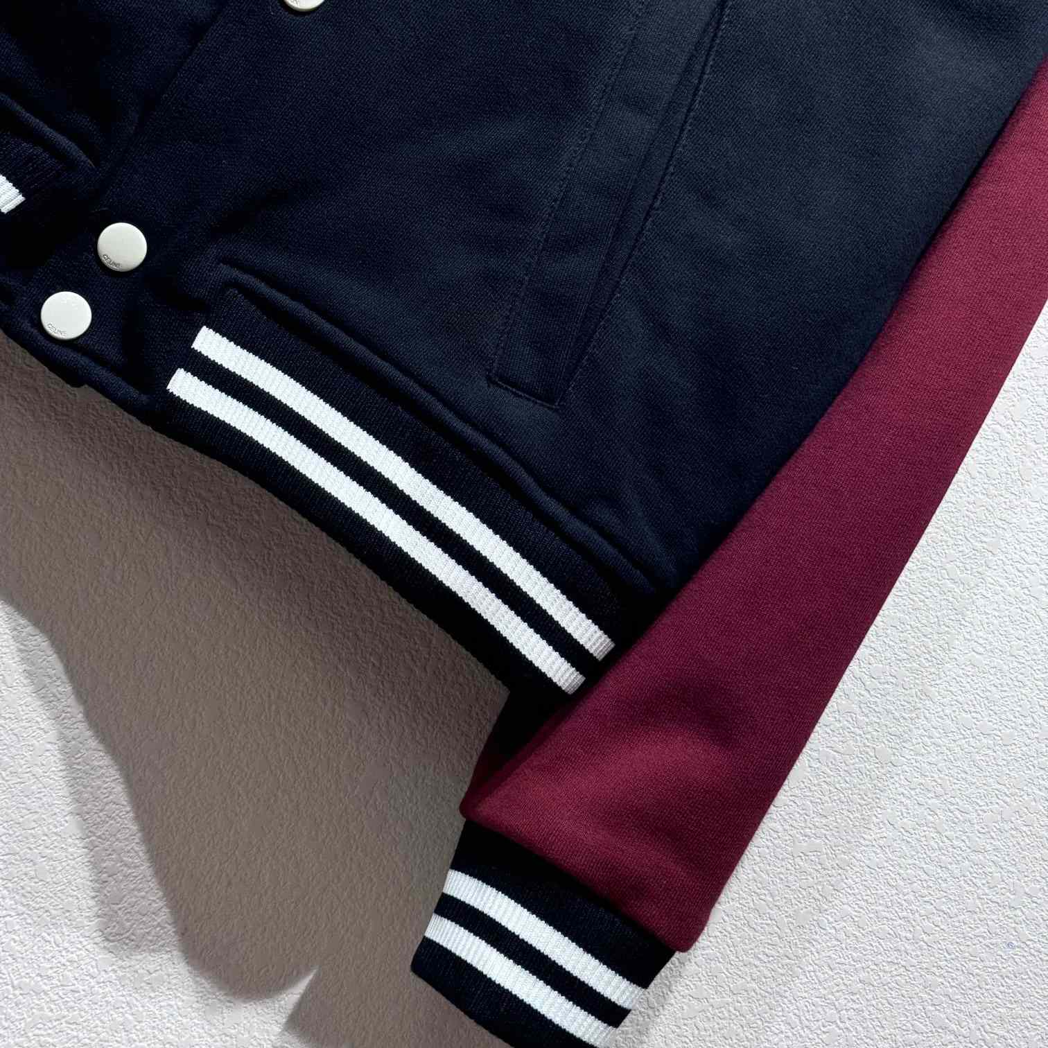 Celine Teddy Jacket In Cotton Fleece - 