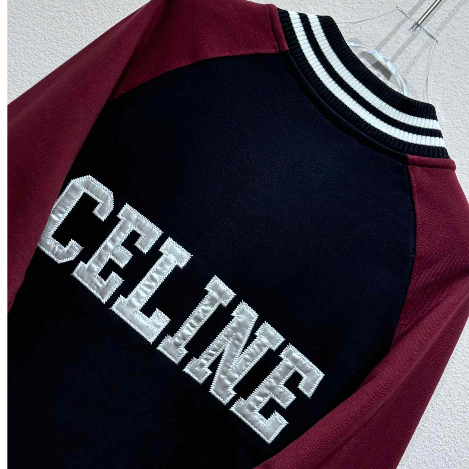 Celine Teddy Jacket In Cotton Fleece - 