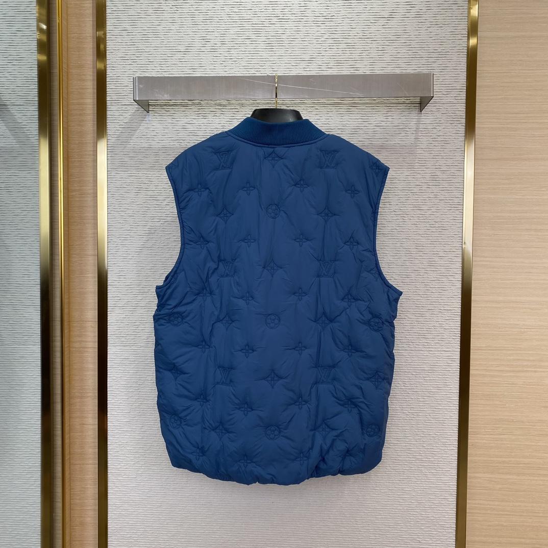 Louis Vuitton Monogram Quilted Gilet     1AFADW - 