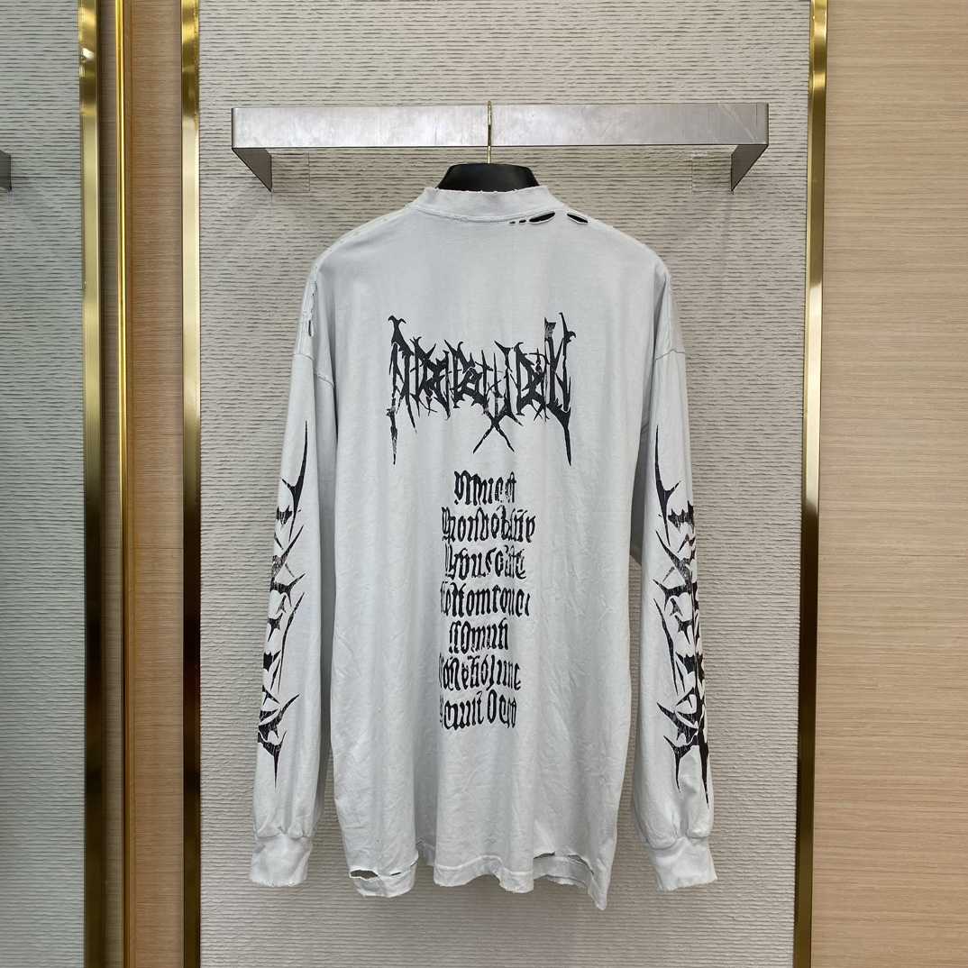Balenciaga Long Sleeve T-Shirt  - 