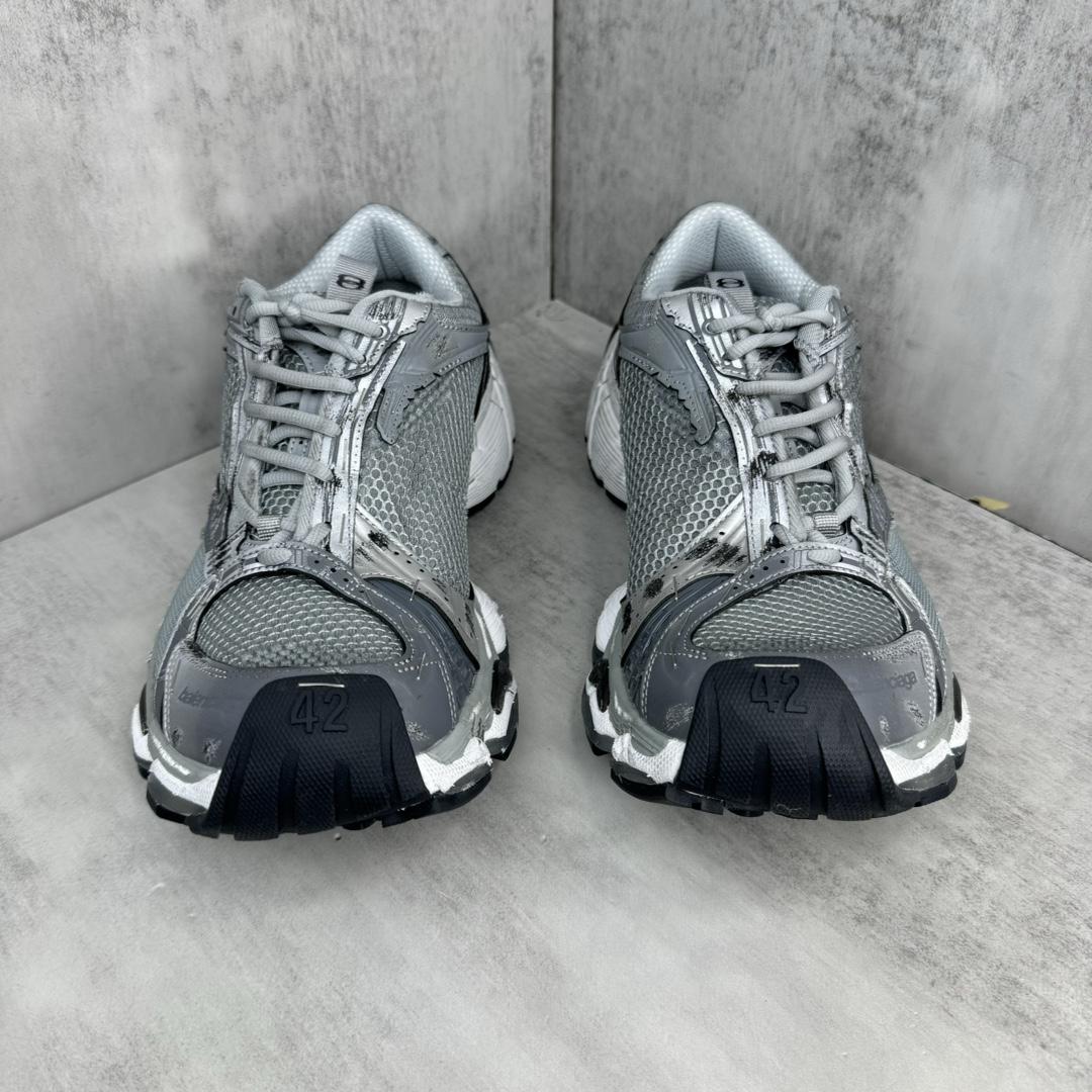 Balenciaga Stapler Sneaker In Beige/grey  - 