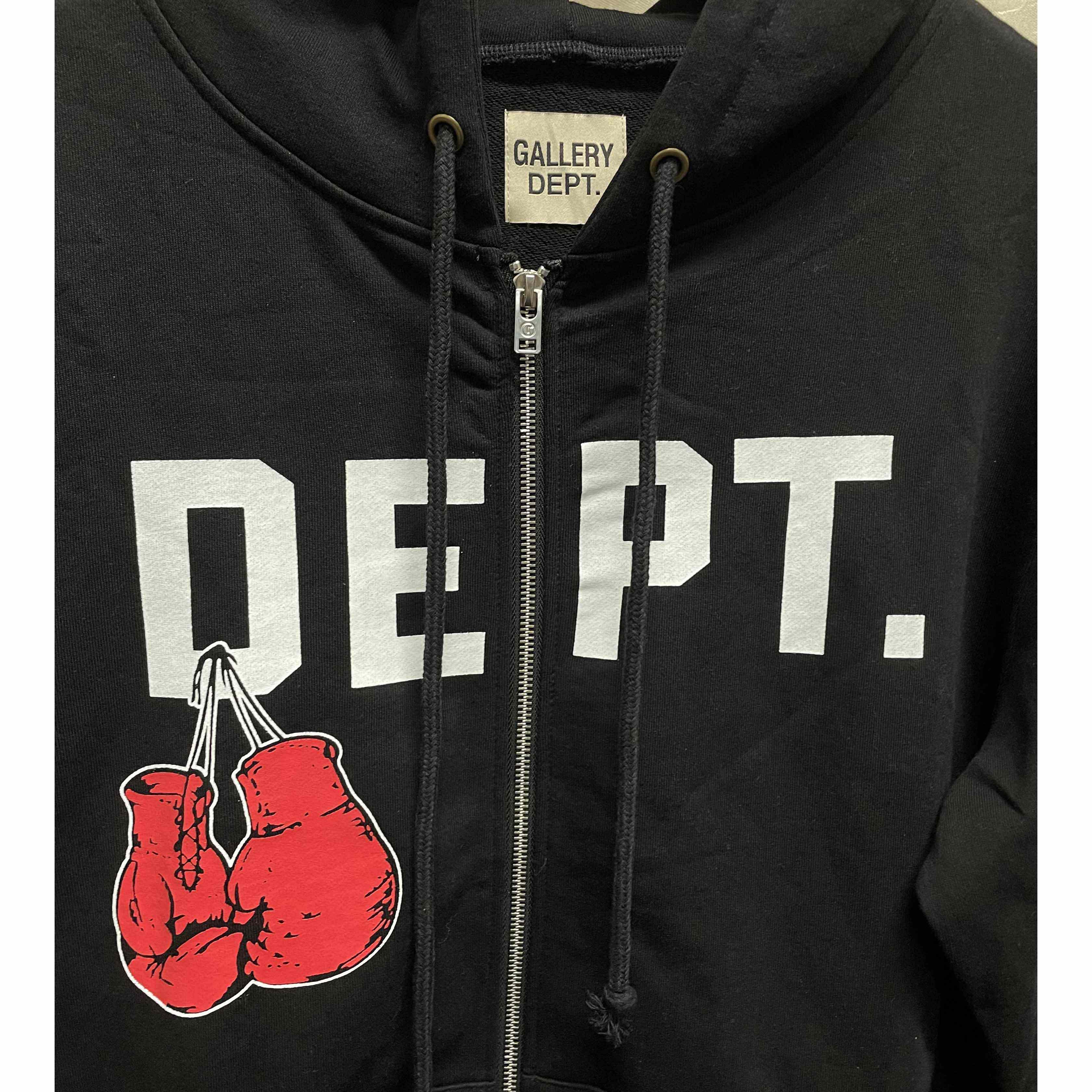 Gallery Dept. Boxing Merch Zip Hoodie - 