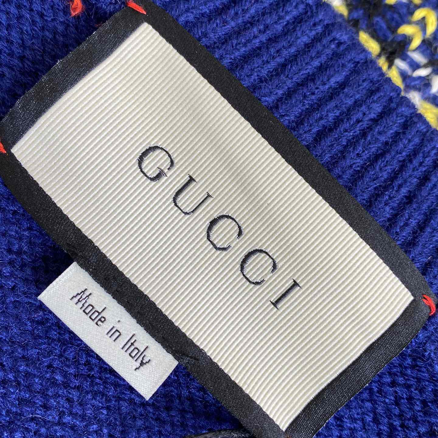 Gucci Freya Hartas Gg Animal Wool Sweater - 