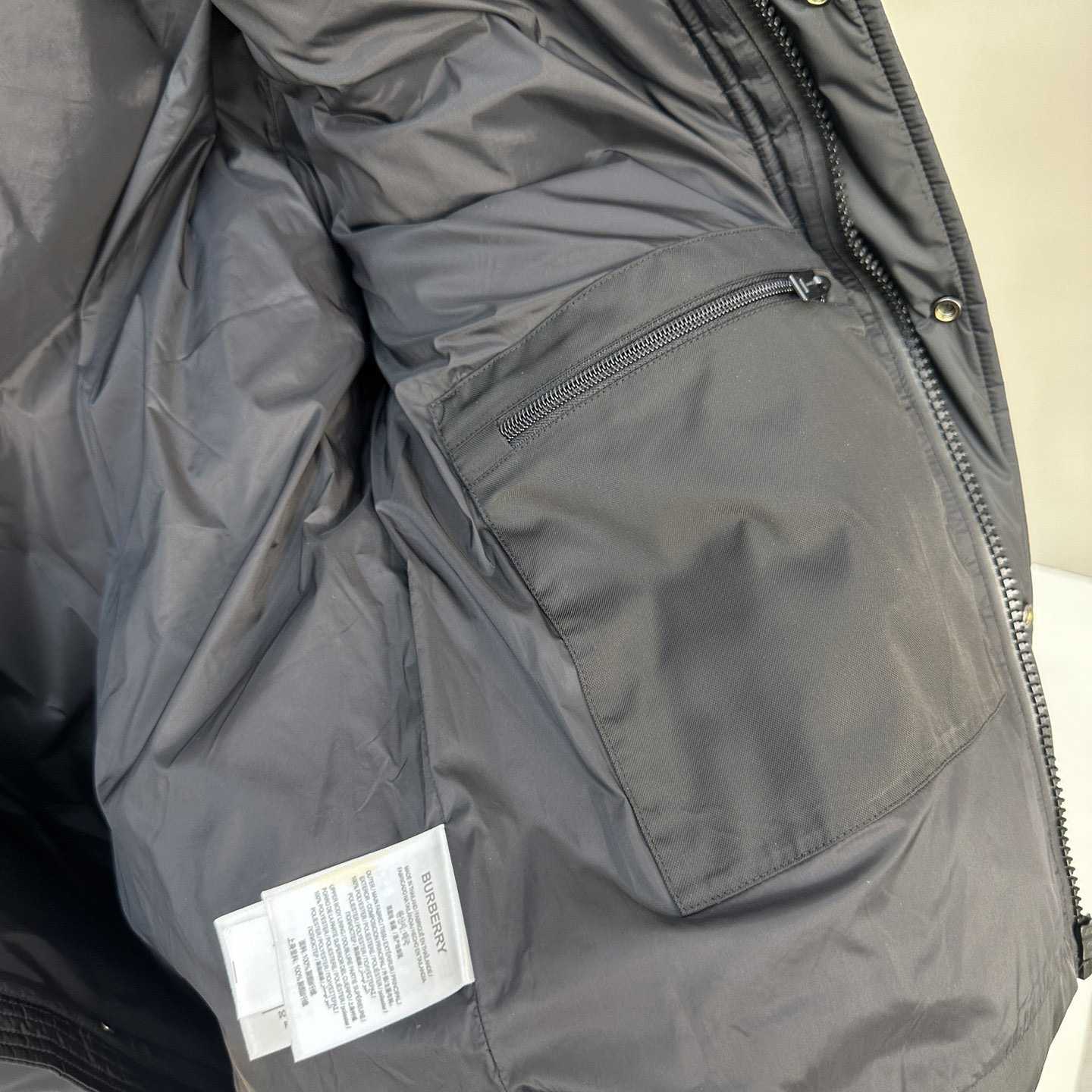 Burberry Black Down Jacket - 