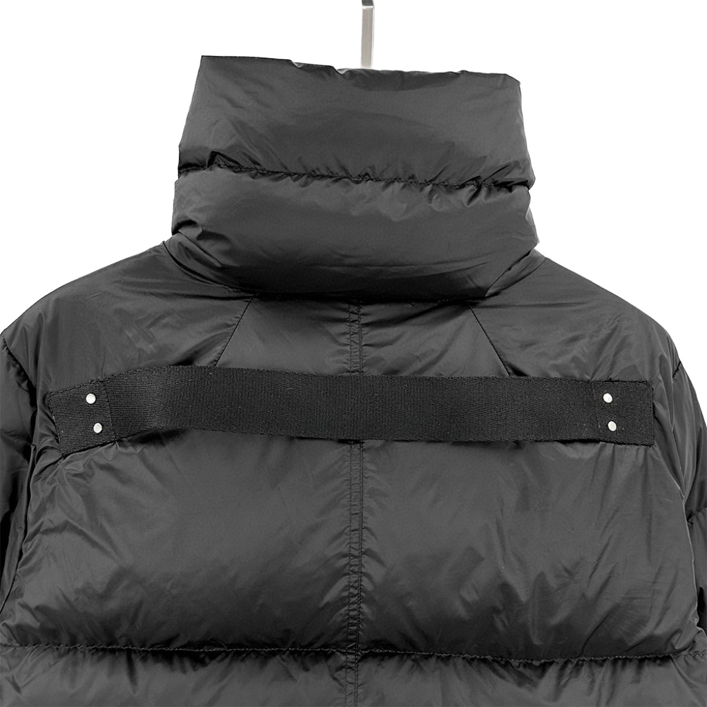 Rick Owens Black Porterville Turtle Down Jacket - 