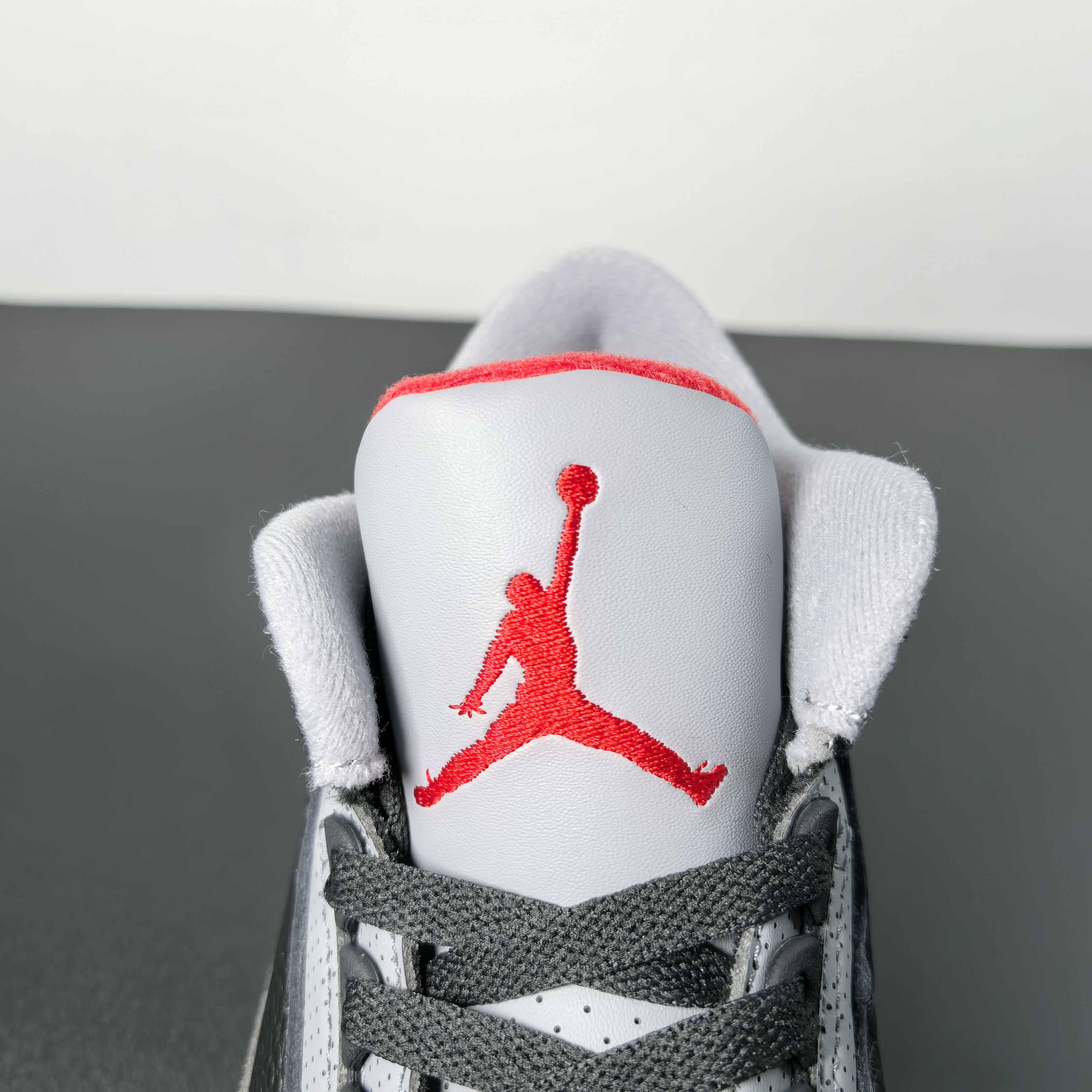 Air Jordan 3 OG “Black Cement Basketball Shoes     854262-001  - 