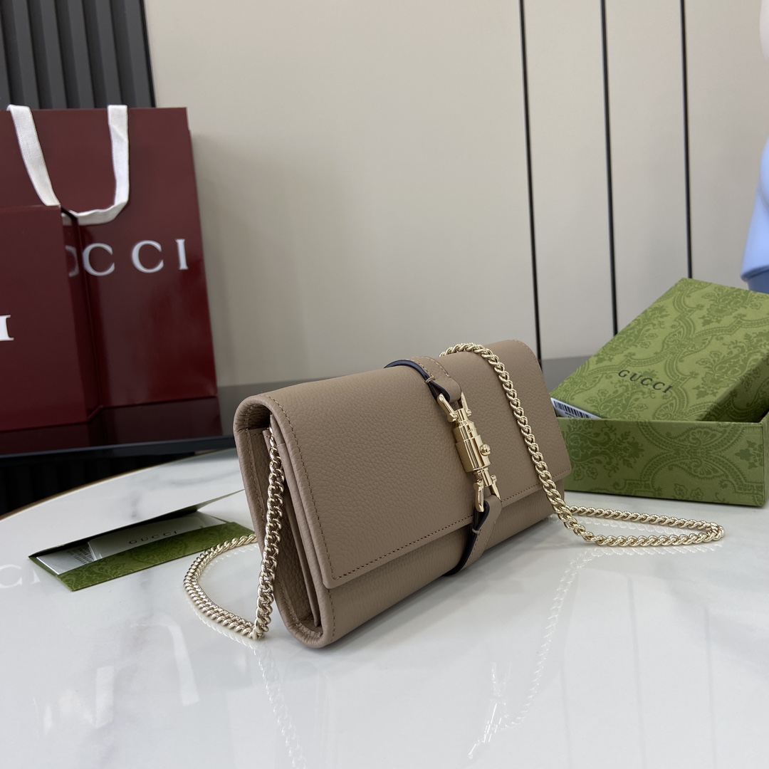 Gucci Jackie 1961 Chain Wallet - 