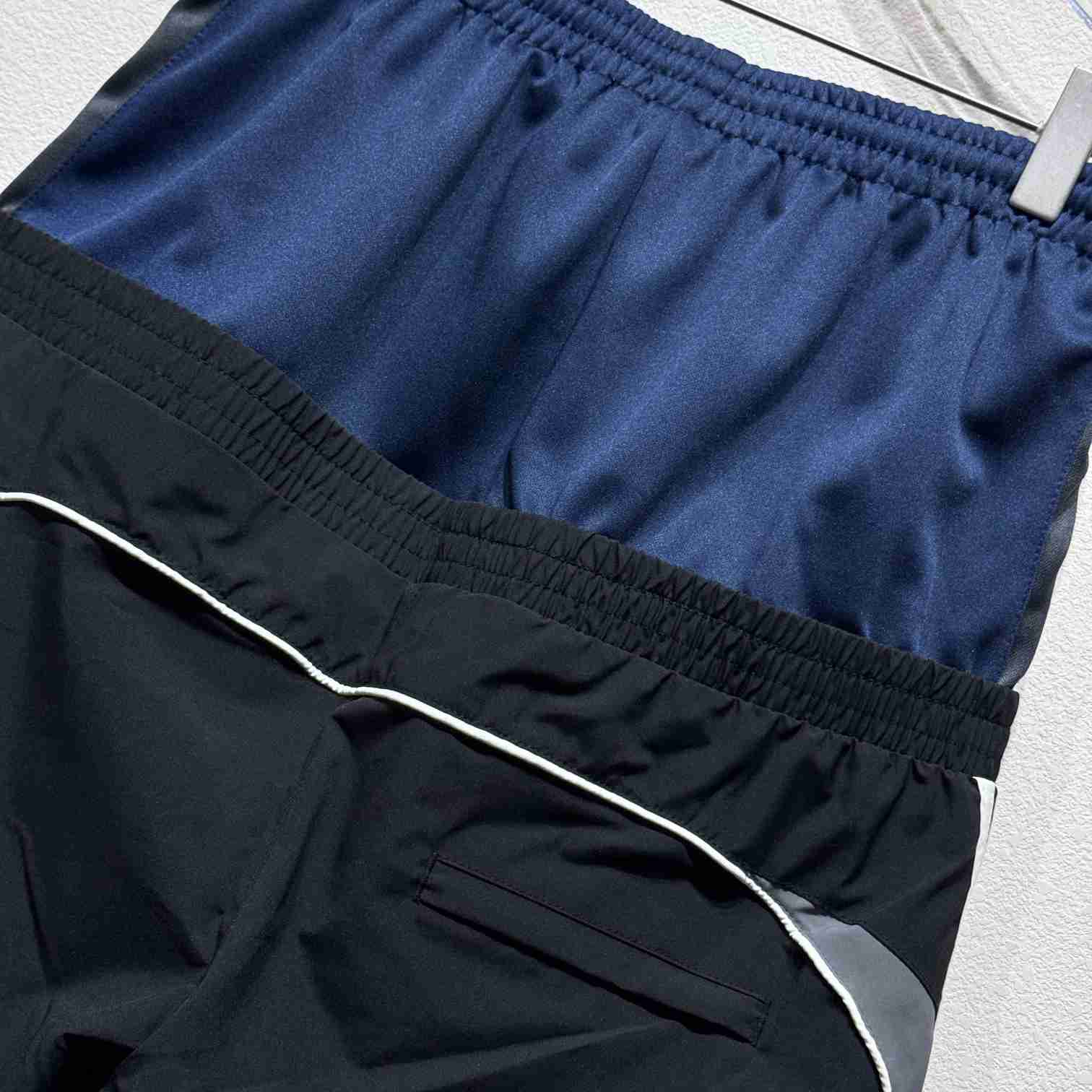 Balenciaga Cut-Up Tracksuit Pants In Black - 