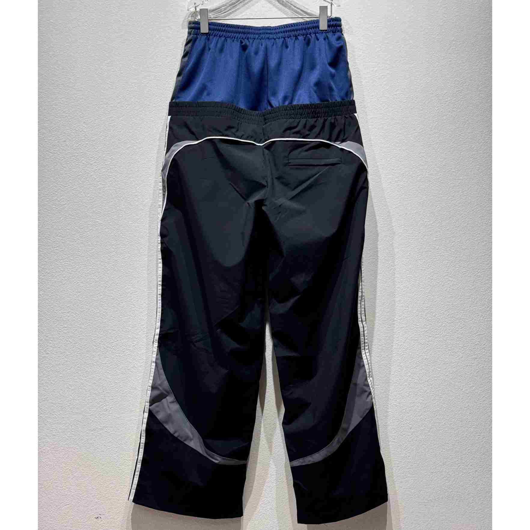 Balenciaga Cut-Up Tracksuit Pants In Black - 