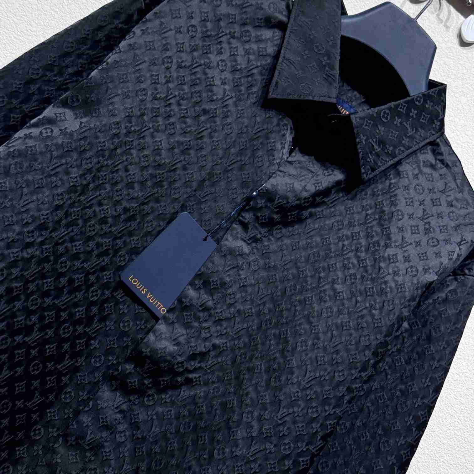 Louis Vuitton Monogram Long-Sleeved Shirt    - 