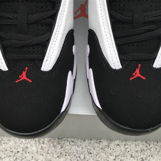 Air Jordan 14 "Black Toe" Sneakers      487471-160  - 