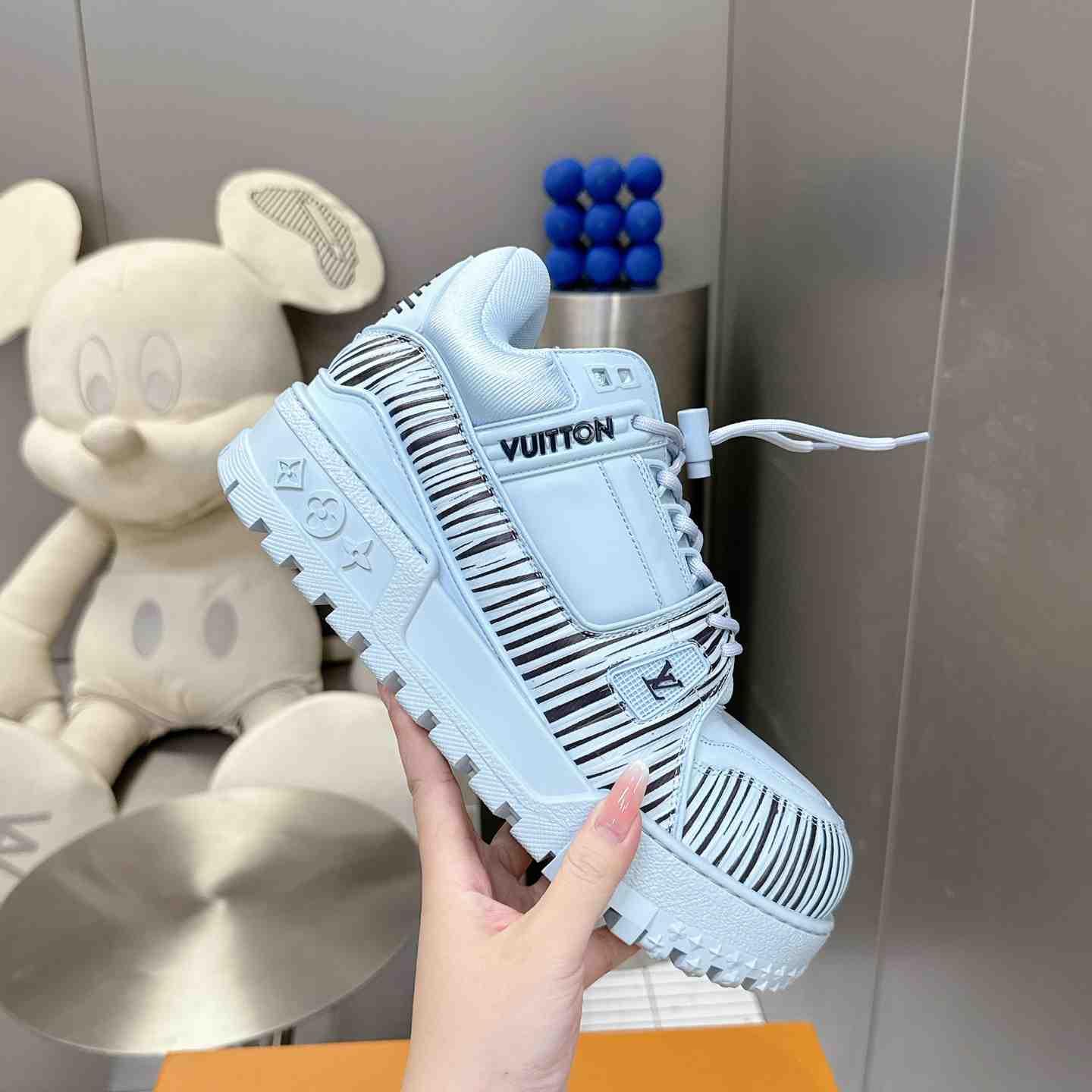Louis Vuitton LV x Park Seo-Bo LV Trainer Maxi Sneaker   1AD9VE - 