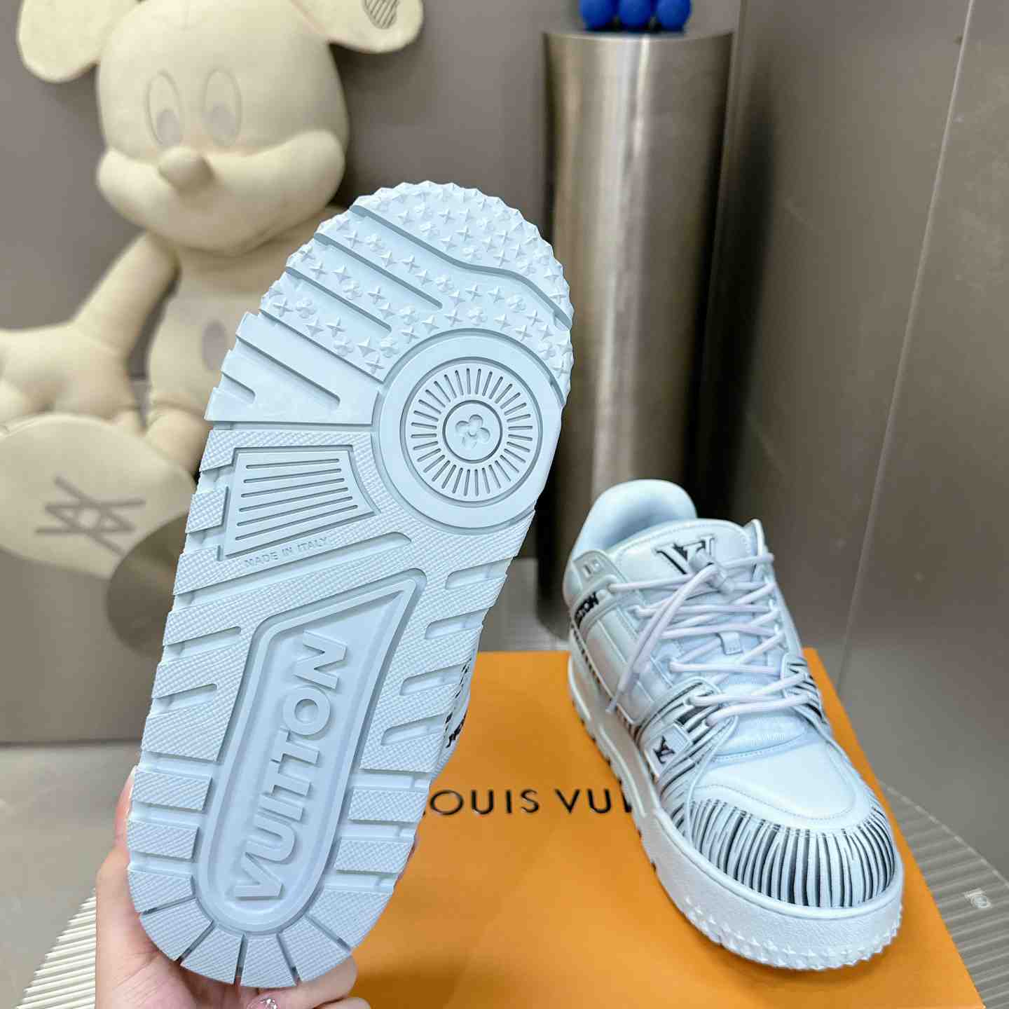 Louis Vuitton LV x Park Seo-Bo LV Trainer Maxi Sneaker   1AD9VE - 