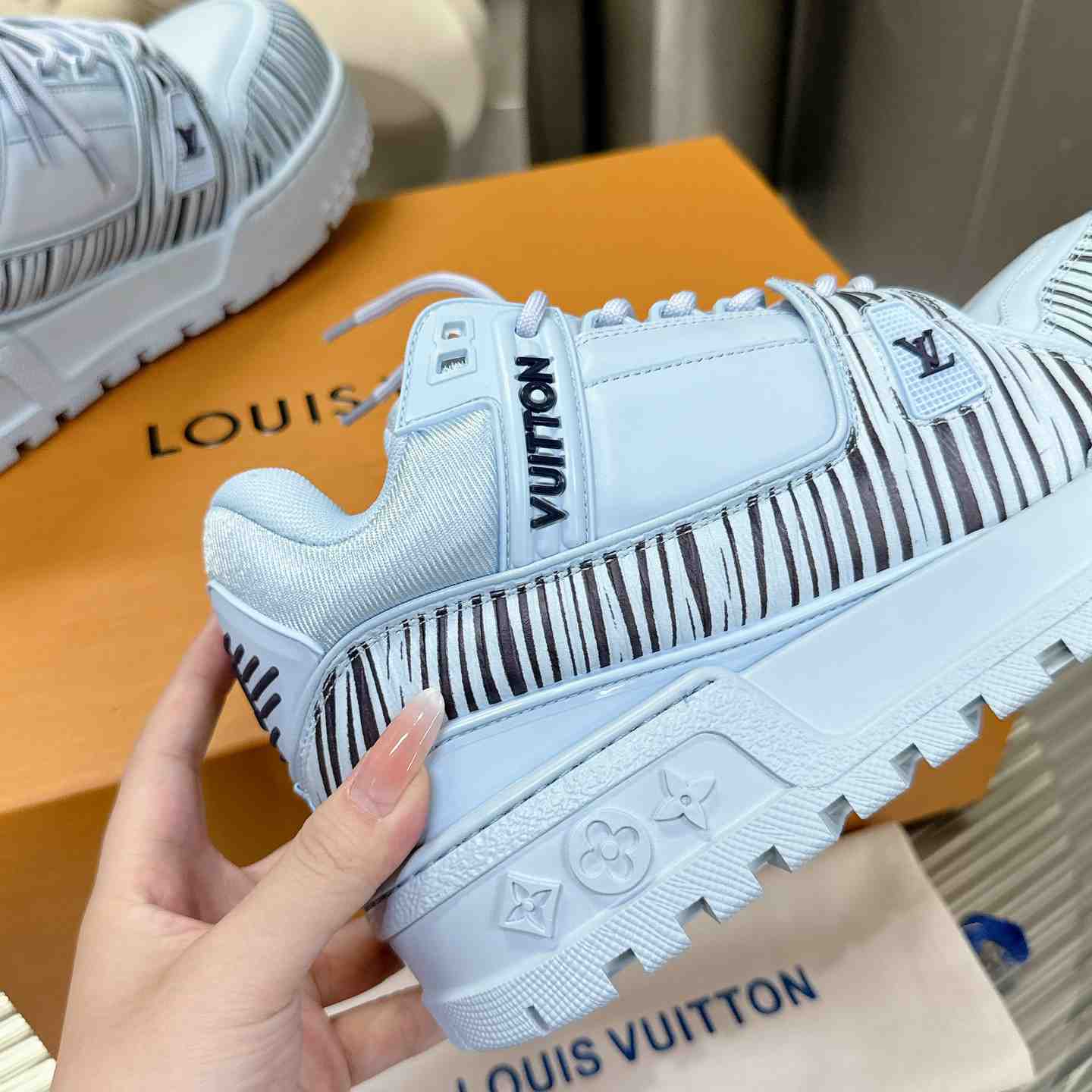 Louis Vuitton LV x Park Seo-Bo LV Trainer Maxi Sneaker   1AD9VE - 