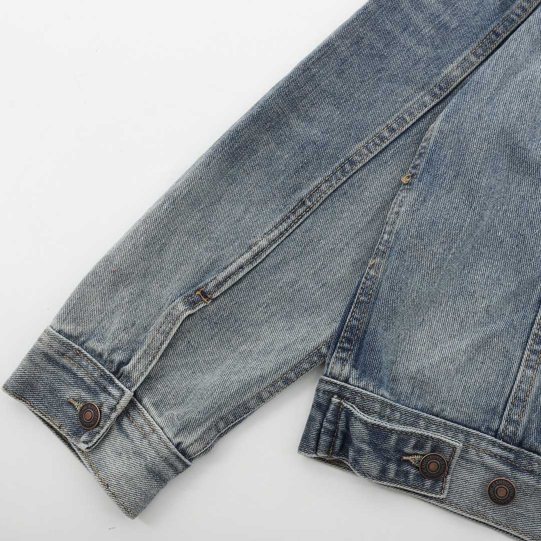 Celine Hooded Denim Jacket - 