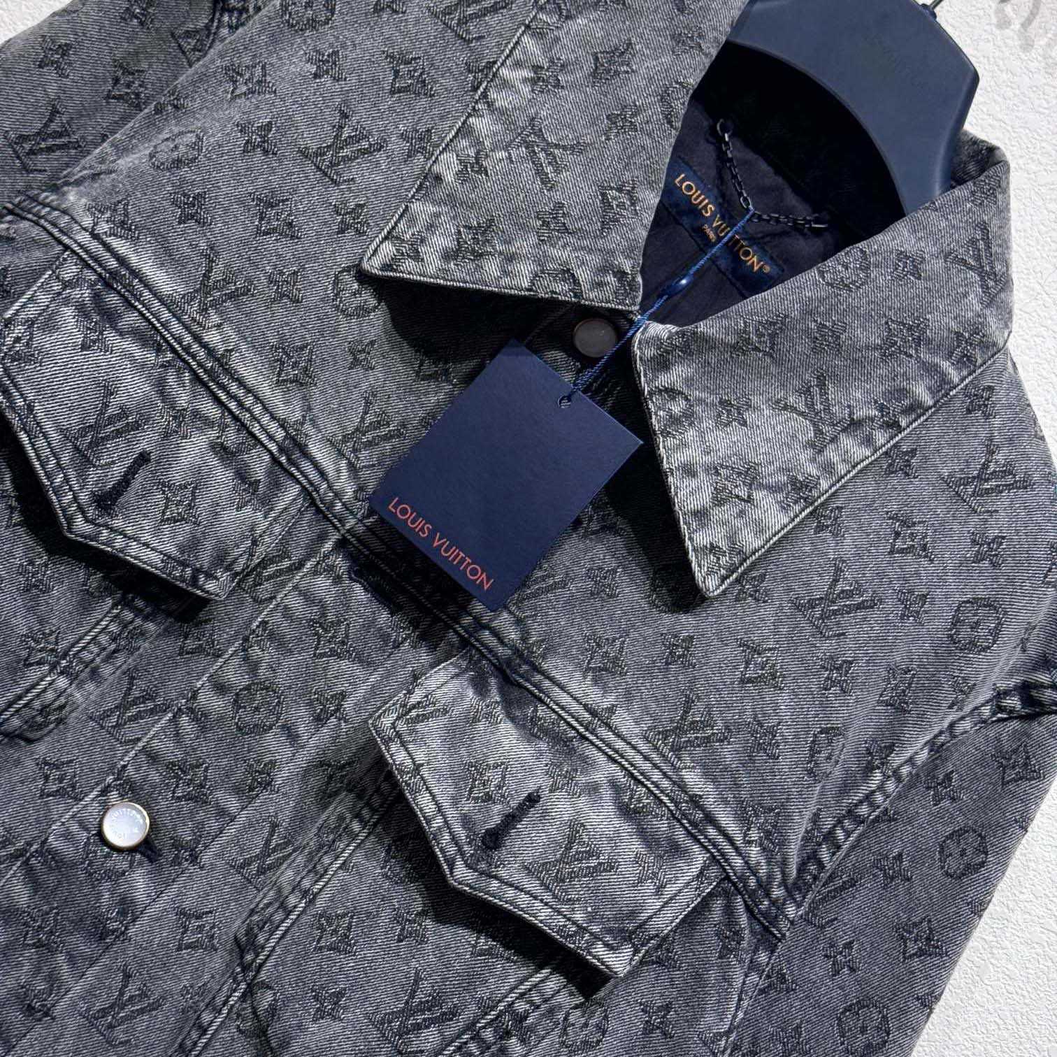 Louis Vuitton Monogram Jacquard Denim Jacket - 