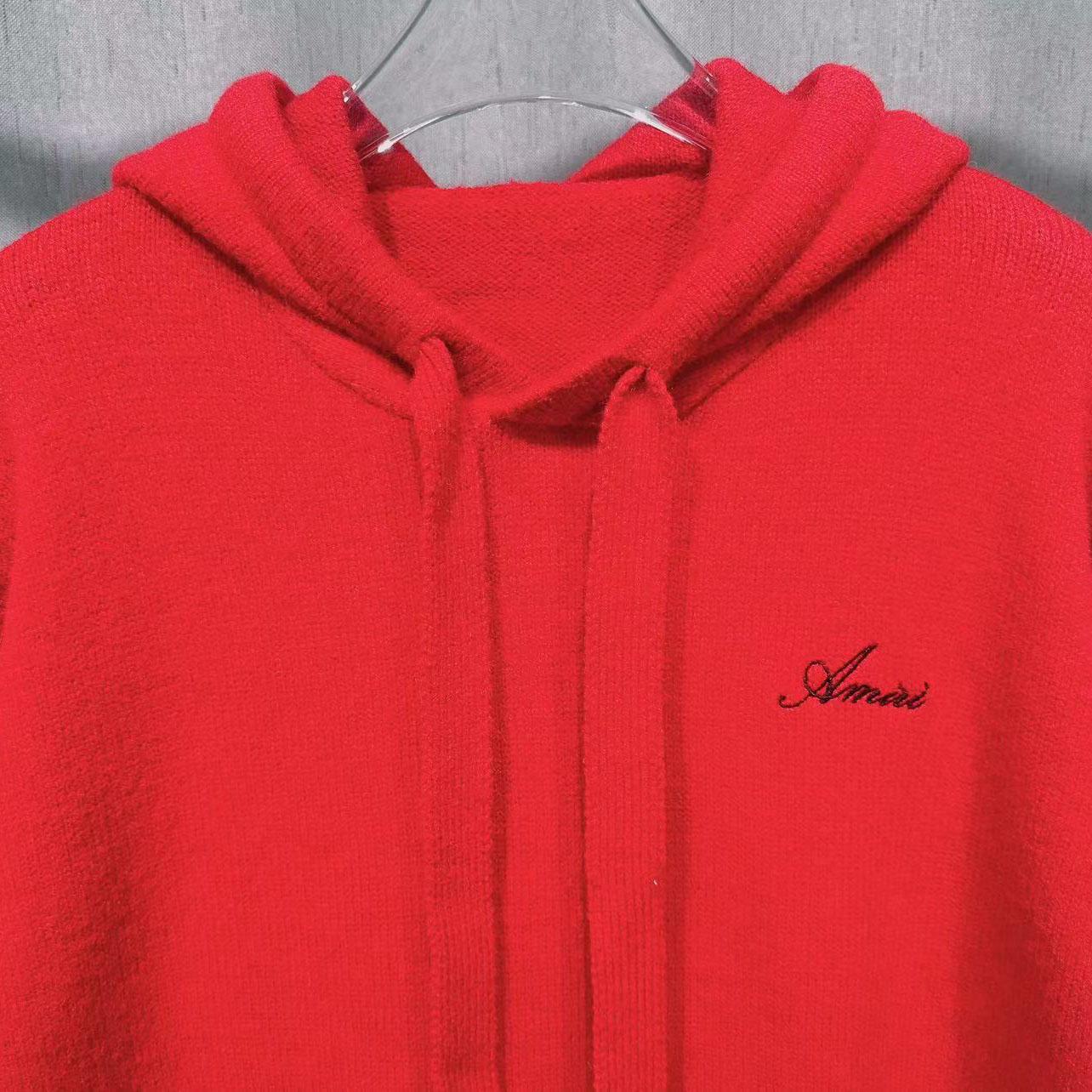 Amiri Bones Hoodie With Embroidered Logo - 