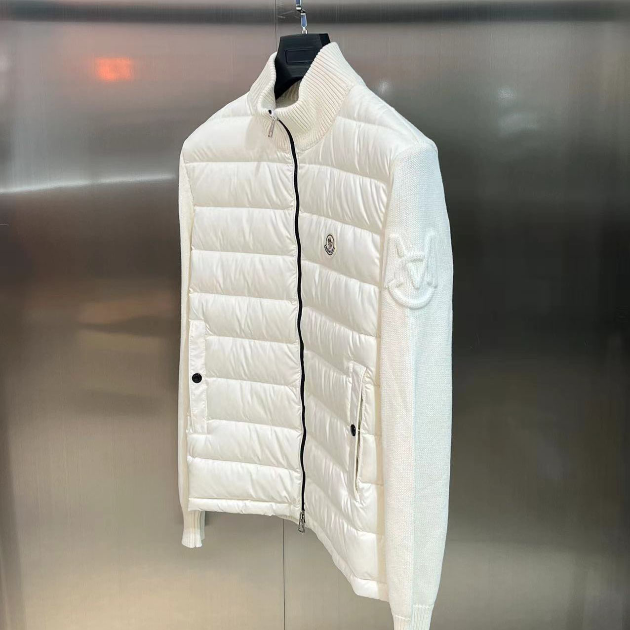 Moncler Down Puffer Cardigan - 