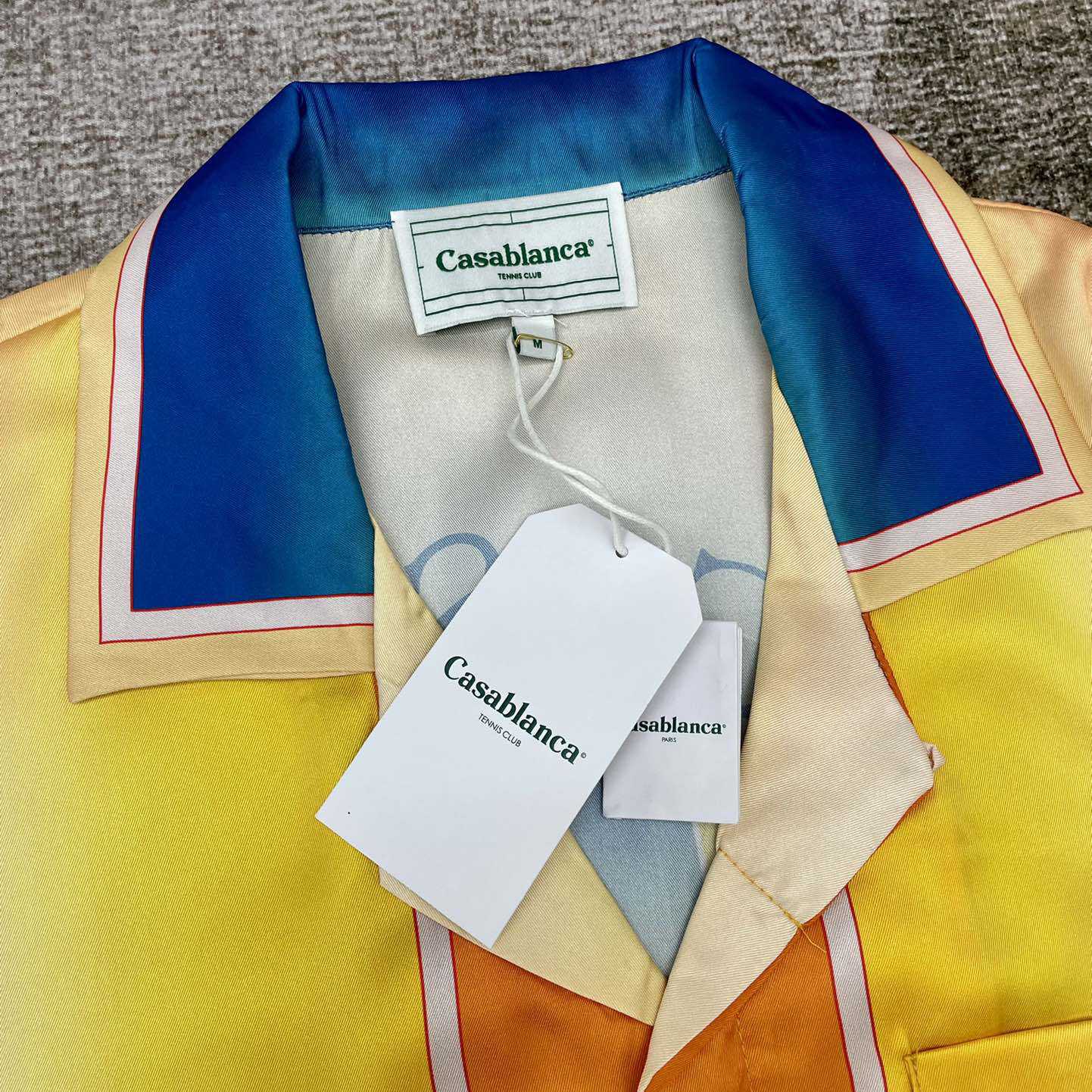 Casablanca L'Arch Colore Silk Shirt   CA3500 - DesignerGu