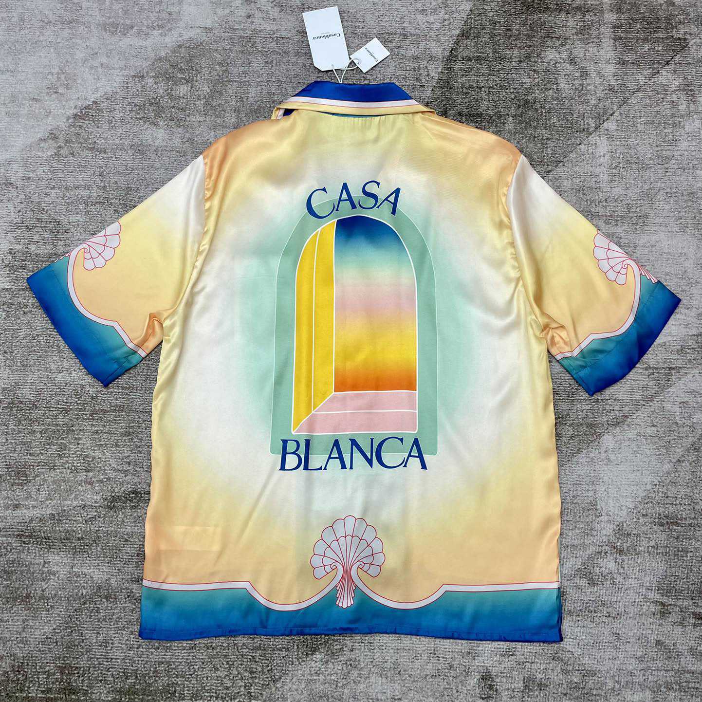 Casablanca L'Arch Colore Silk Shirt   CA3500 - DesignerGu